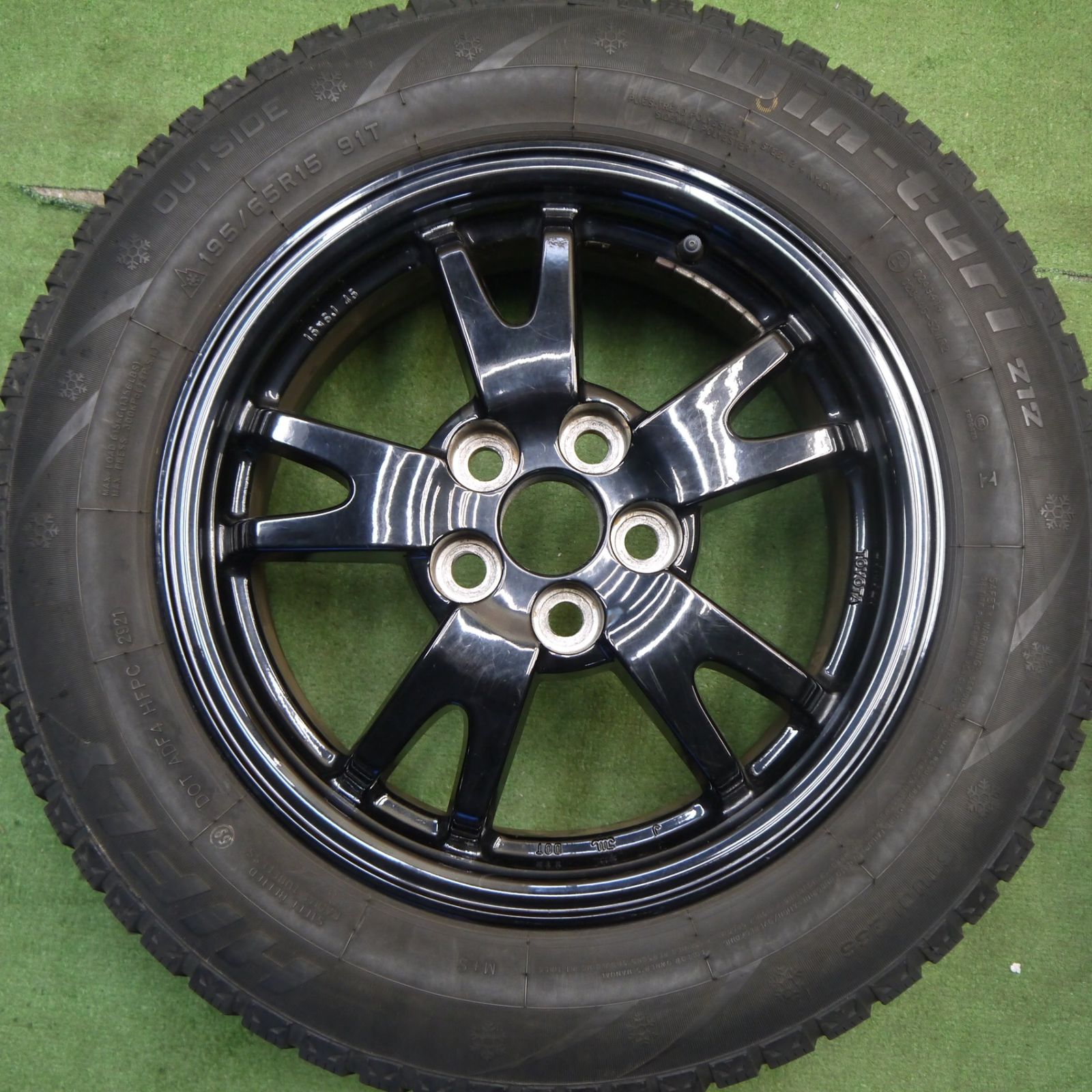 4本価格☆トヨタ 30系 プリウス 純正 195/65R15 スタッドレス 