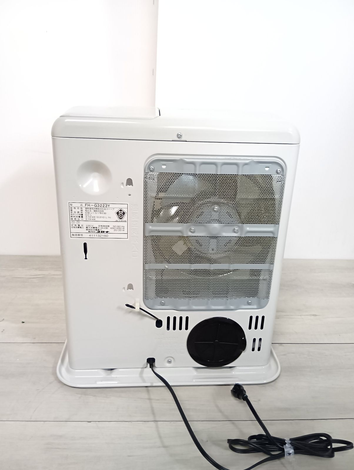 CORONA コロナ 石油ストーブ ファンヒーター FH-G3223Y-W シェル