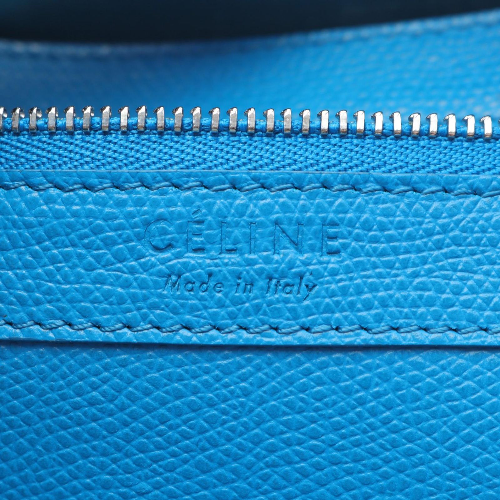 セリーヌ CELINE トートバッグ バーティカル スモール カバ ターコイズ