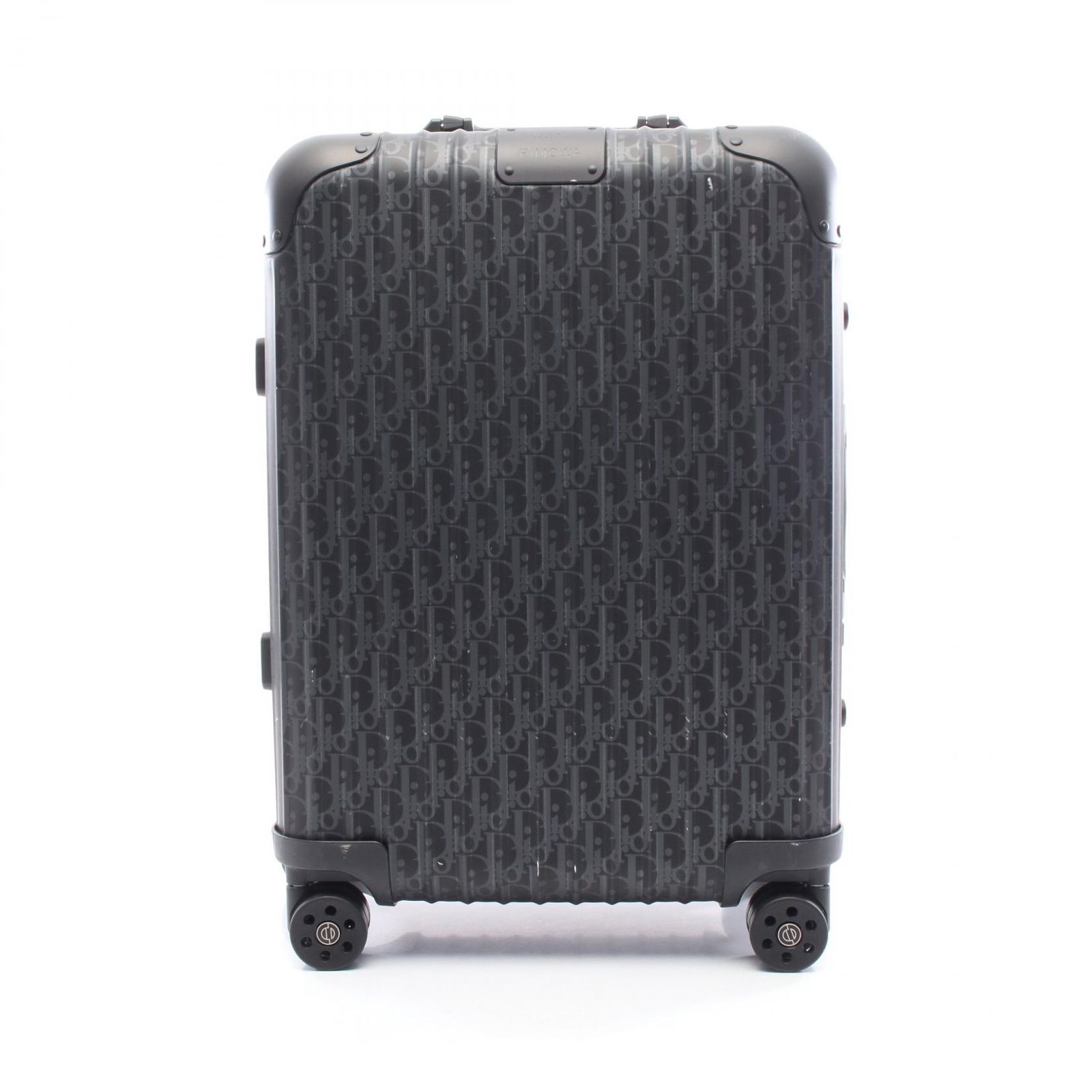 ディオール Dior キャリーバッグ DIOR × RIMOWA オブリーク ブラック その他 DIOR×RIMOWA オブリーク キャリーケース ユニセックス Used A