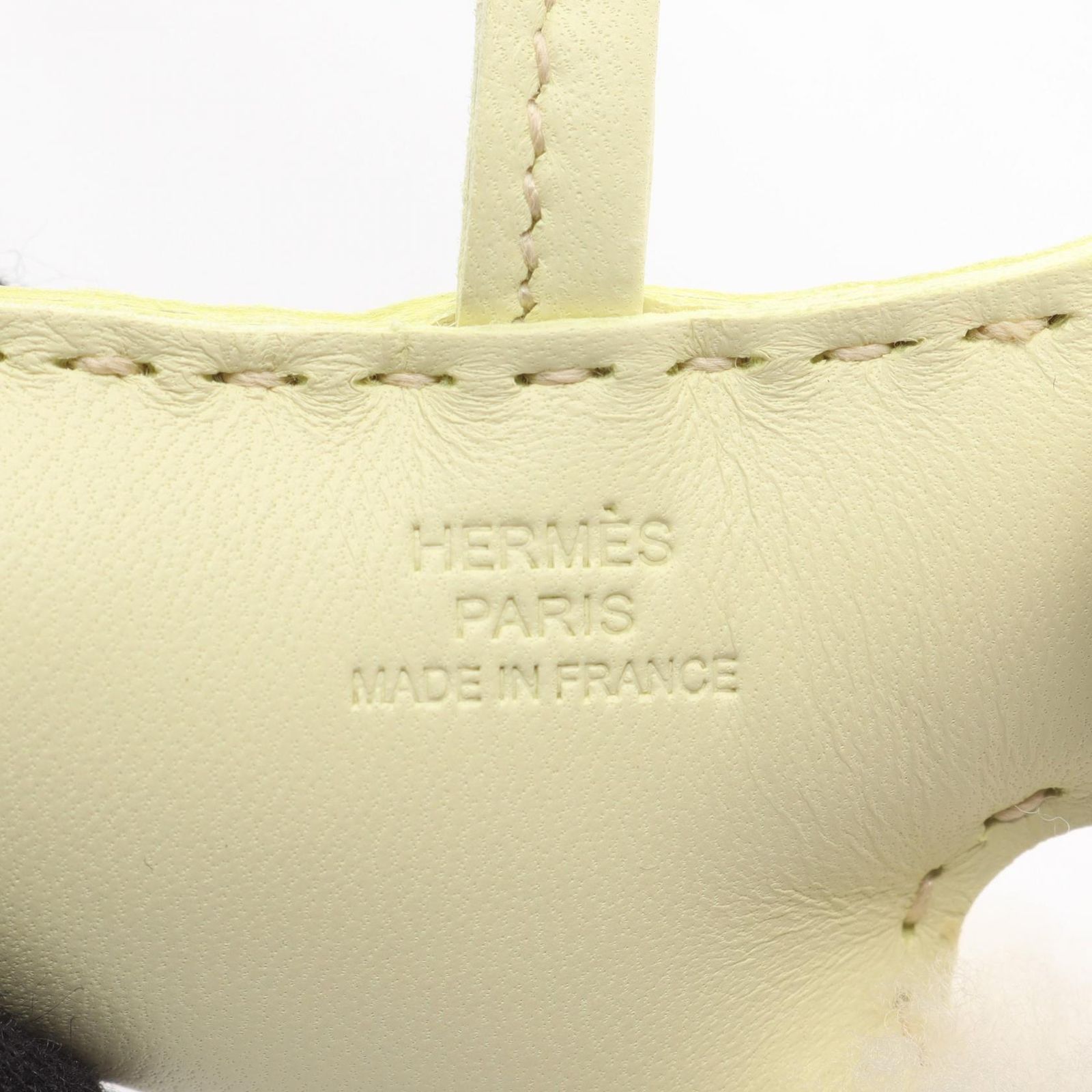 エルメス HERMES チャーム バディチャーム ジョーヌミルトン ムートン