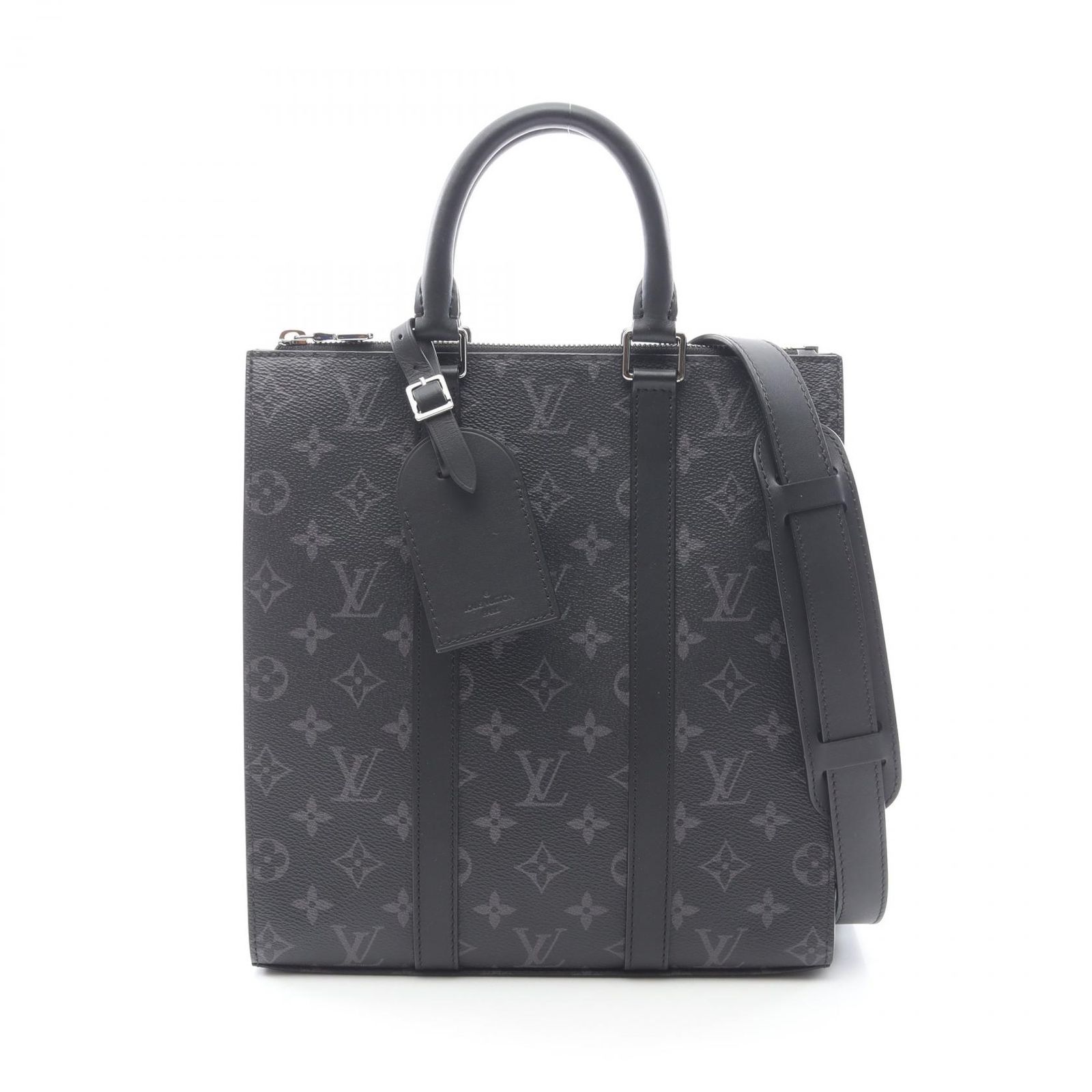 ルイ・ヴィトン LOUIS VUITTON ハンドバッグ サックプラ クロス M46456 PVCコーティングキャンバス レザー サックプラ・クロス メンズ Used A