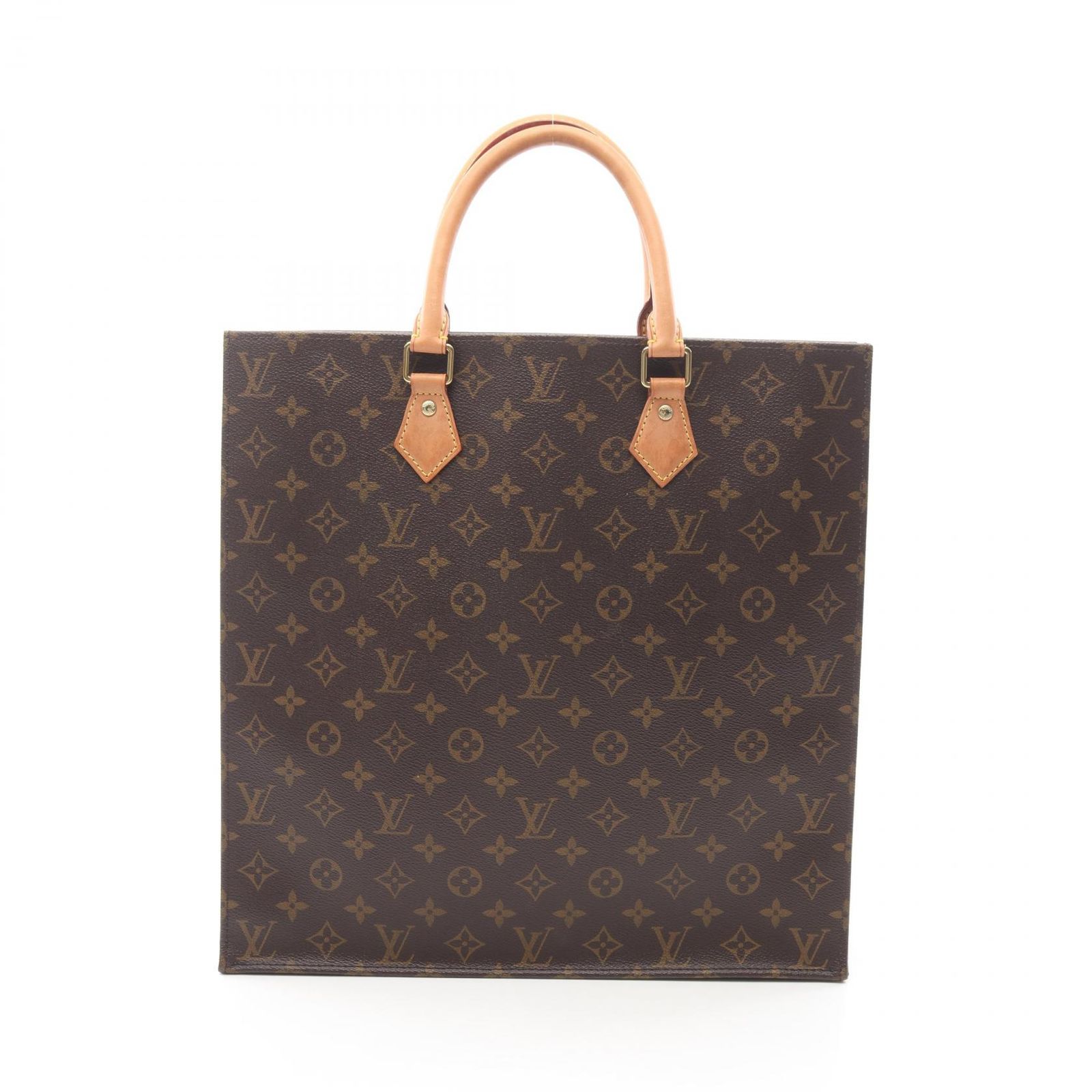 ルイ・ヴィトン LOUIS VUITTON トートバッグ サックプラ M40805 PVCコーティングキャンバス レザー サック・プラ レディース Used B