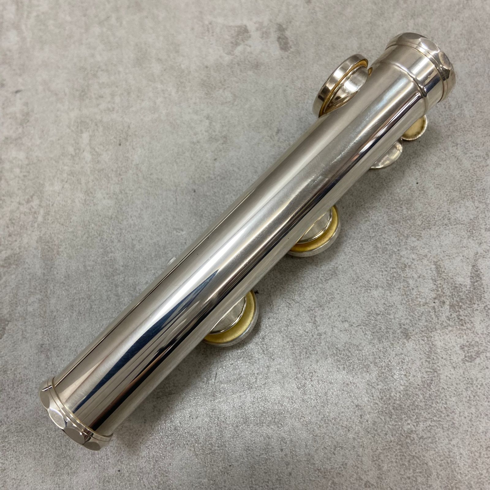 美品 ミヤザワ フルート MS-70S リッププレート銀製 シルバー 純正