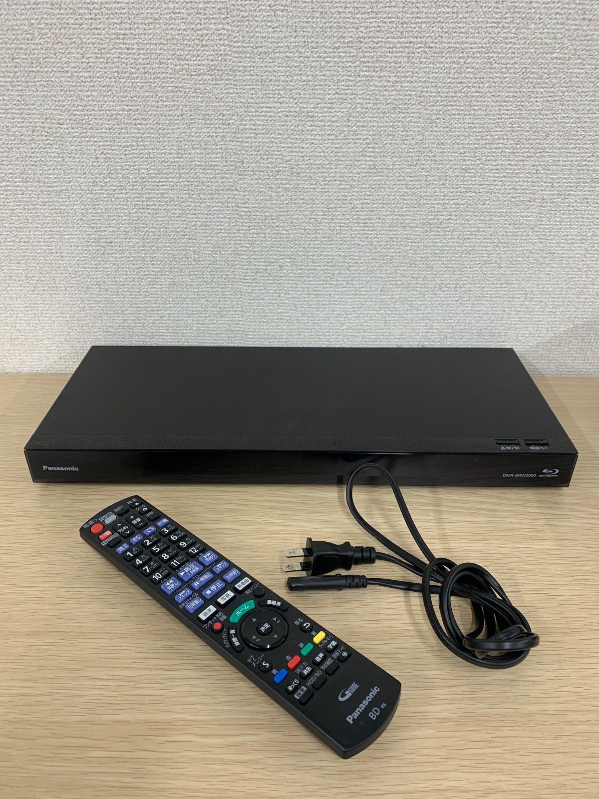 通電確認済・動作未確認】Panasonic DVD ブルーレイレコーダー Blu-ray