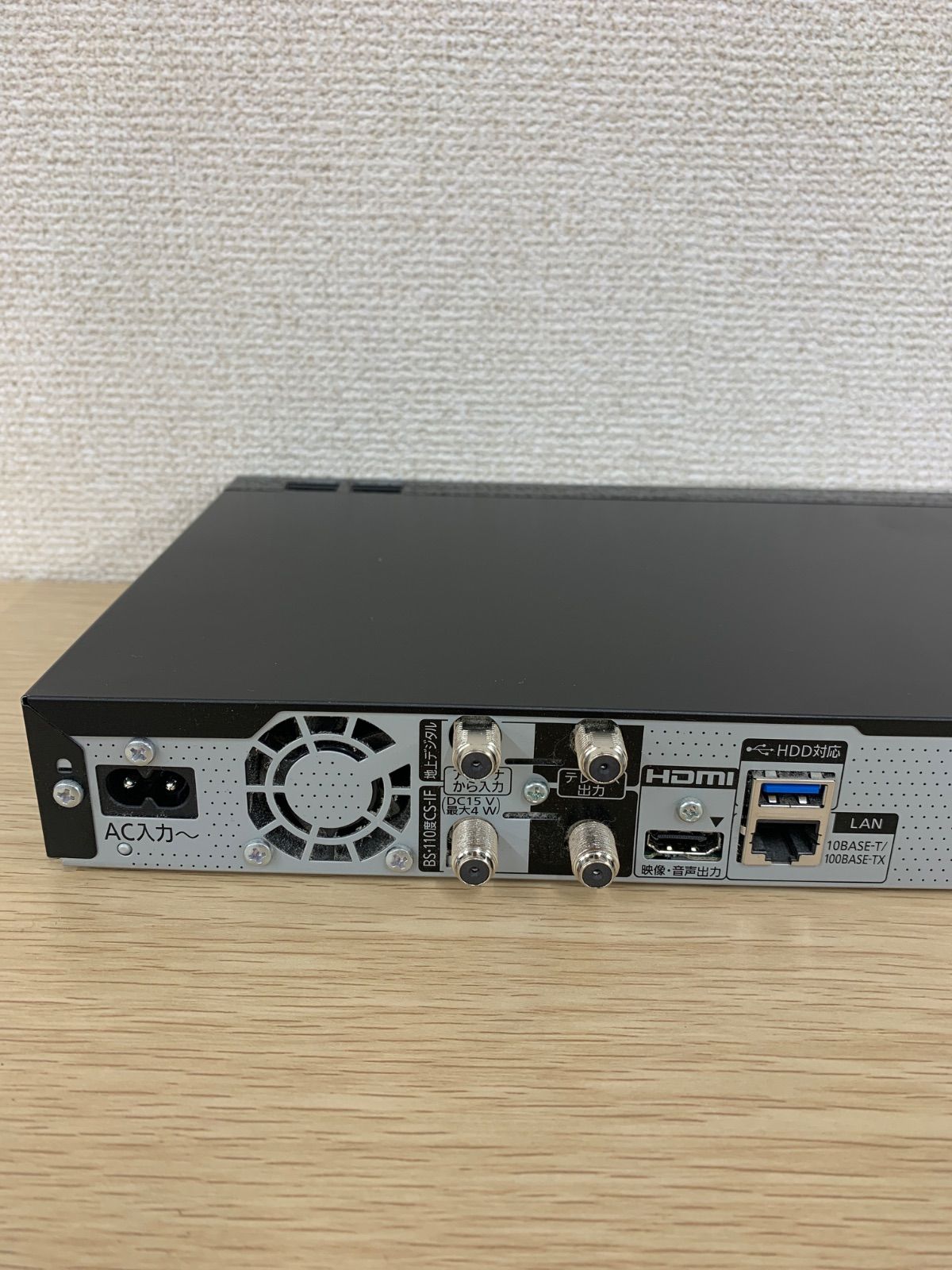 通電確認済・動作未確認】Panasonic DVD ブルーレイレコーダー Blu-ray