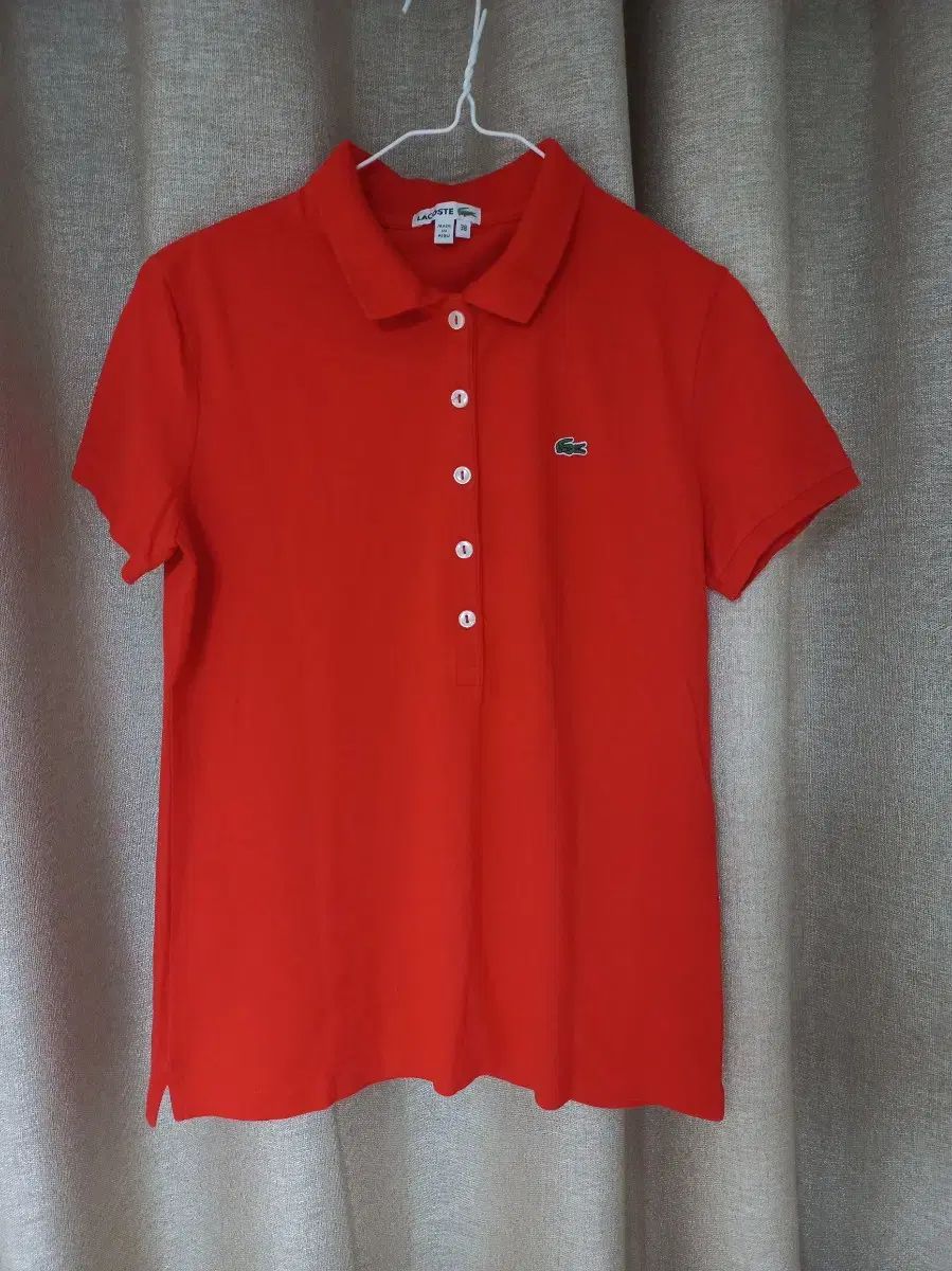 ラコステ レディース 半袖ポロTシャツ (M)
