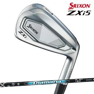 【硬さ:S/SR/R】ダンロップ メンズ スリクソン ZXi 5 アイアン 6本組(5-9、PW) Diamana ZXi 70 for IRON カーボンシャフト ゼットエックスアイ SRIXON アイアンセット【24】