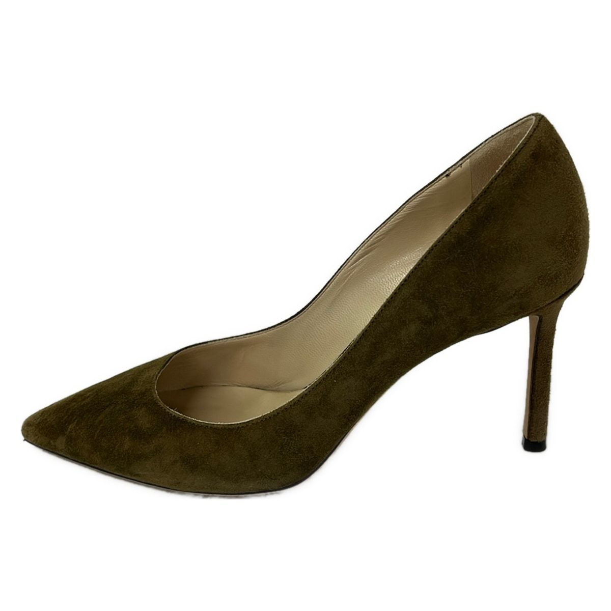 JIMMY CHOO(ジミーチュウ) パンプス 36 1/2 レディース - ダークブラウン
