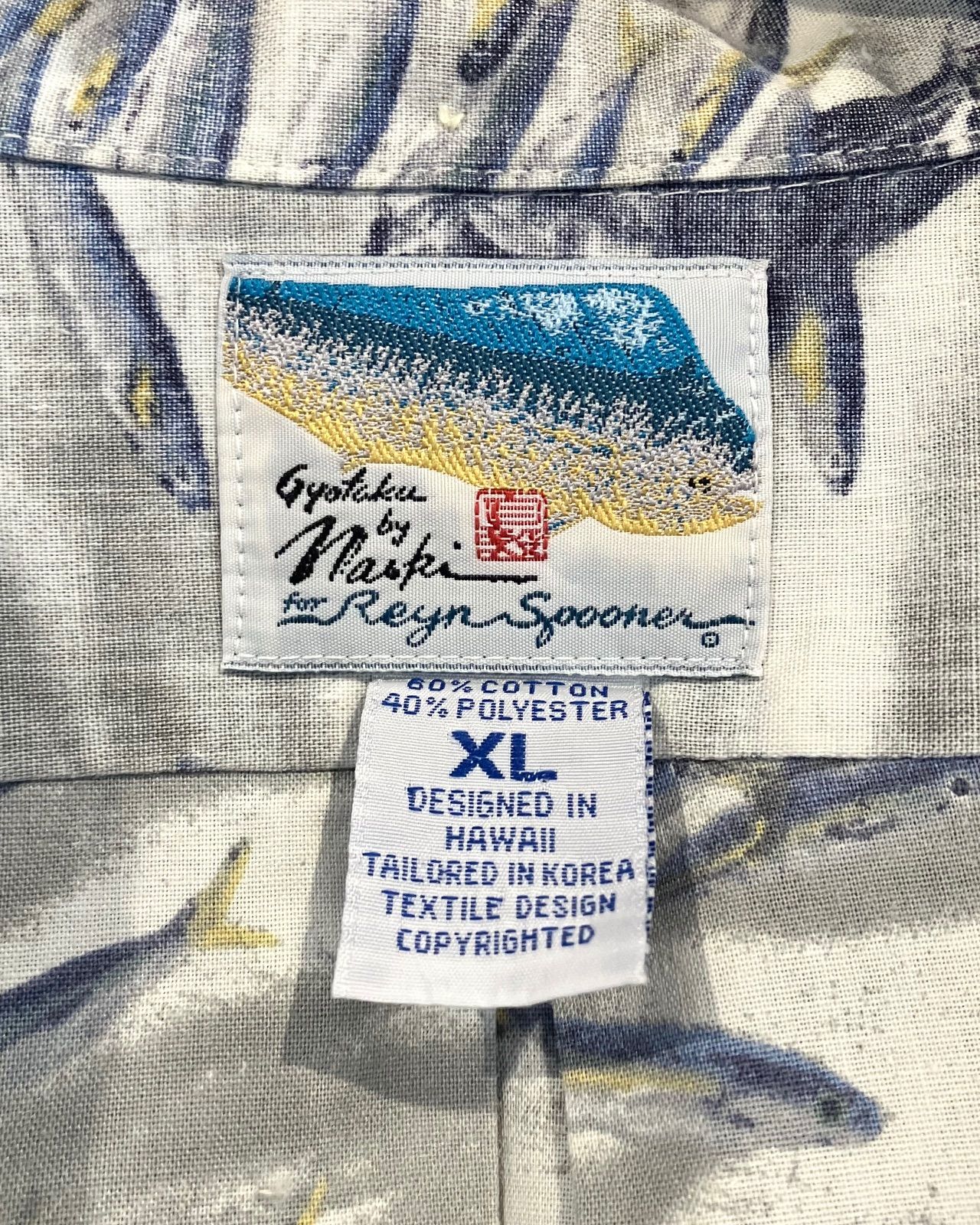 Reyn spooner-Aloha shirt-(size XL)Made in KOREA レインスプーナー