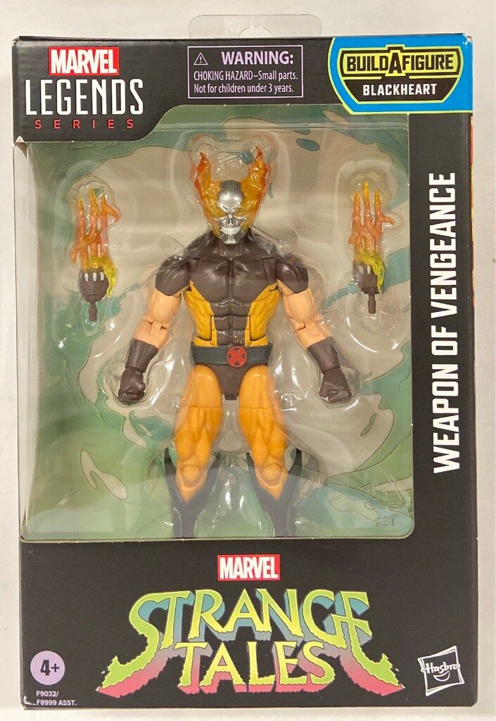 HASBRO BLACKHEART STRANGE TALES WEAPON OF VENGEANCE 6インチ