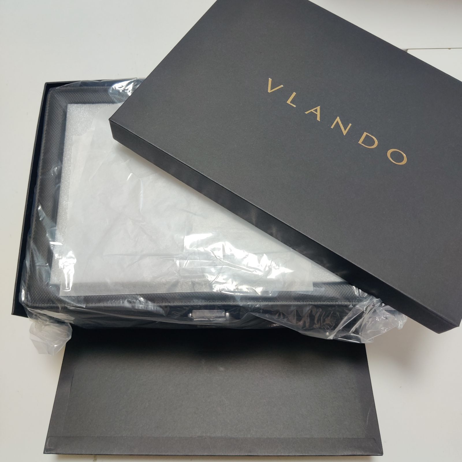 Vlando 腕時計ケース PU製 10本用 2段式 ウオッチボックス 男性 収納