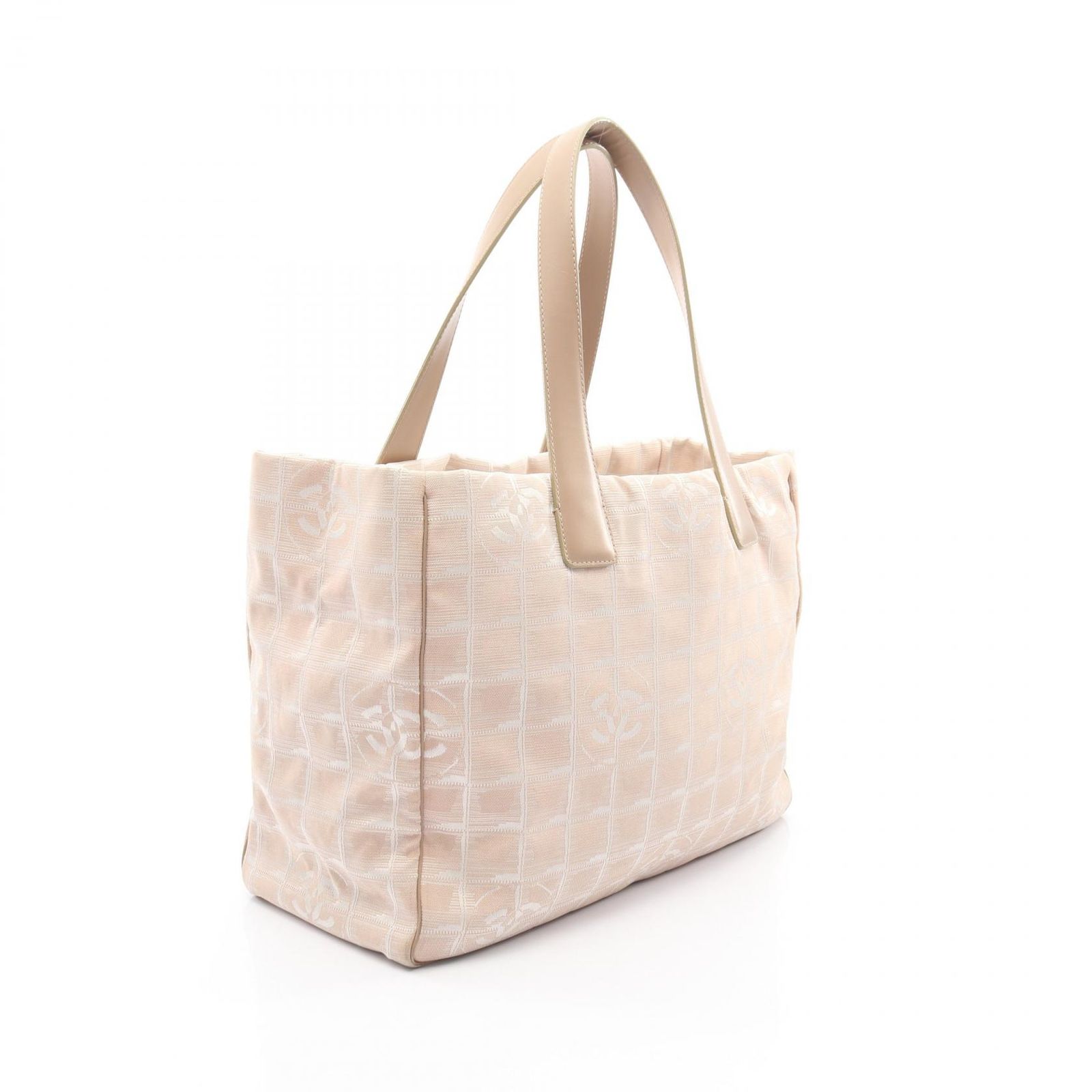 シャネル CHANEL トートバッグ ニュートラベルラインMM ベージュ