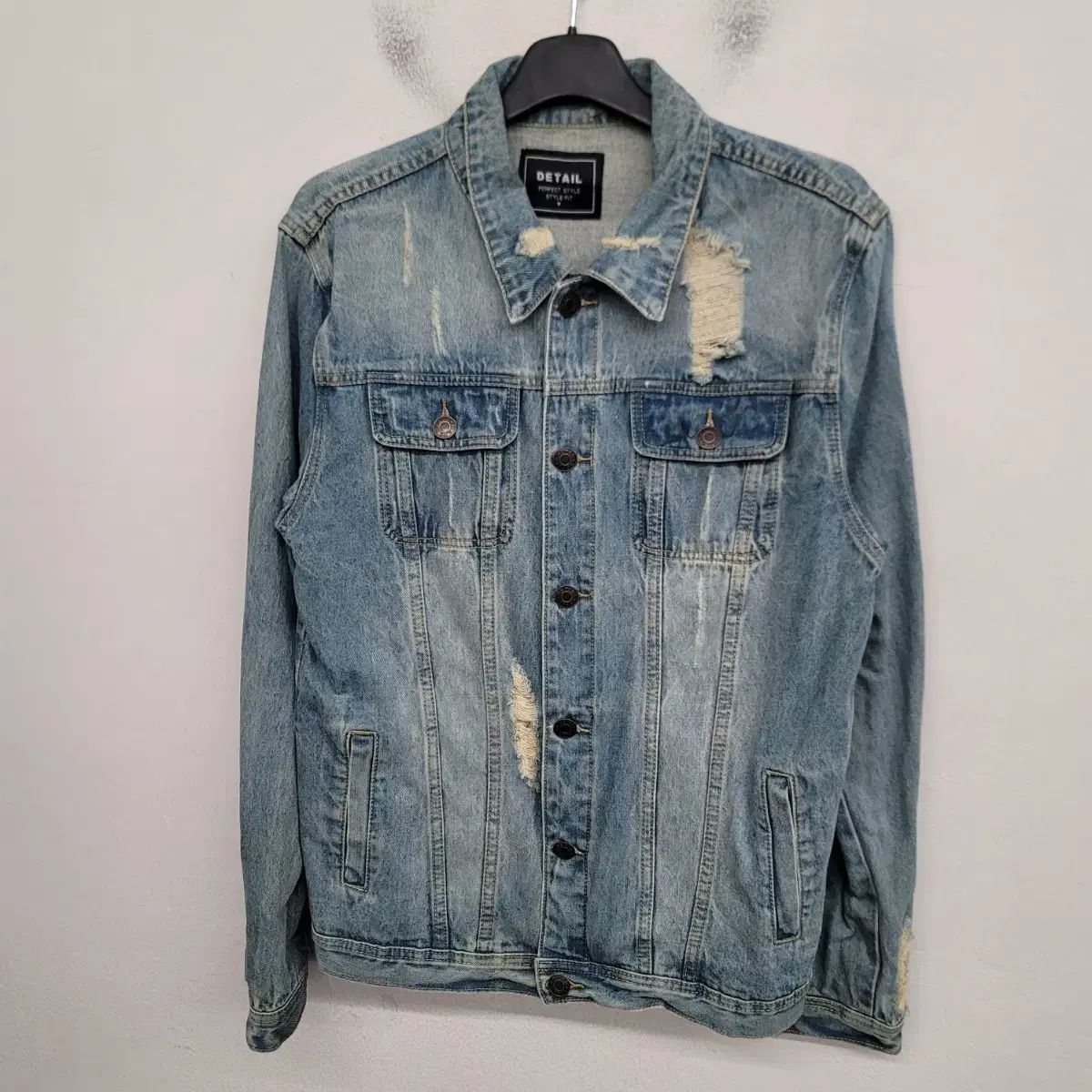 100/L DETAIL ウォッシュ デニムジャケット SALE，低価