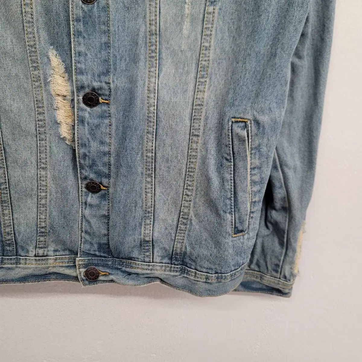 100/L DETAIL ウォッシュ デニムジャケット SALE，低価
