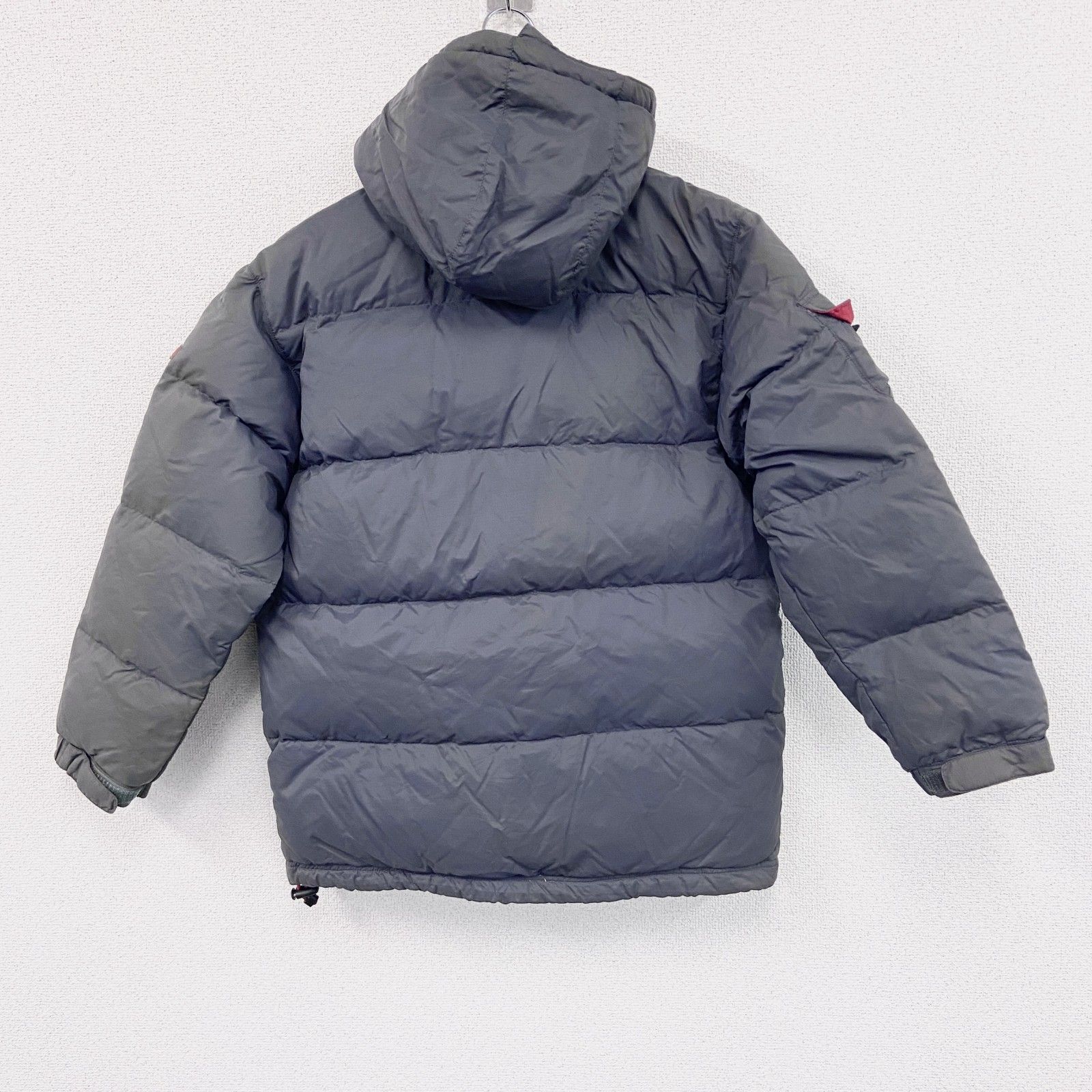GAP ギャップ ダウンジャケット フーディー 比翼仕立て 紺 ネイビー 