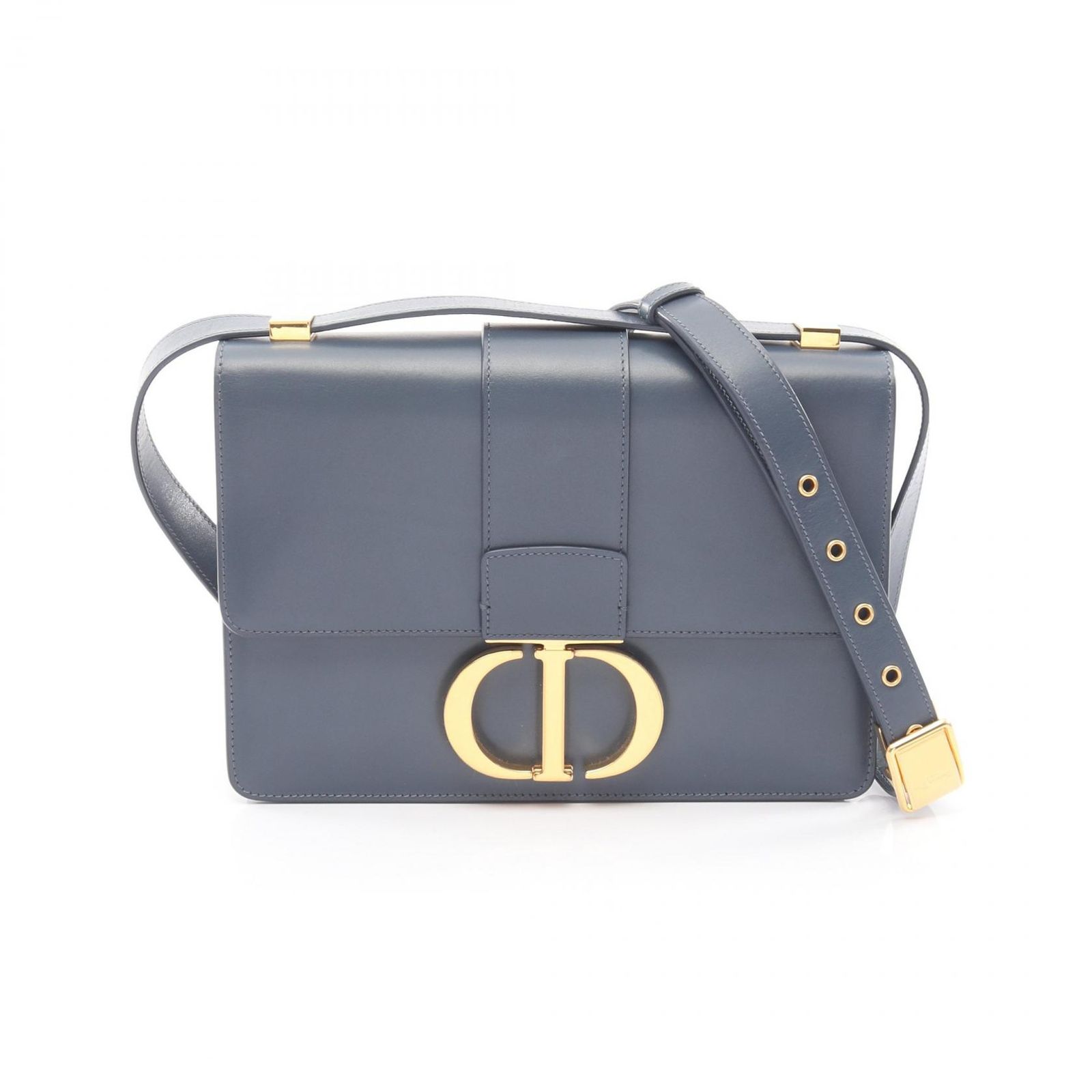 ディオール Dior ショルダーバッグ 30 MONTAIGNE モンテーニュ ネイビー レザー 30 モンテーニュ ショルダー レディース Used A 100,400円