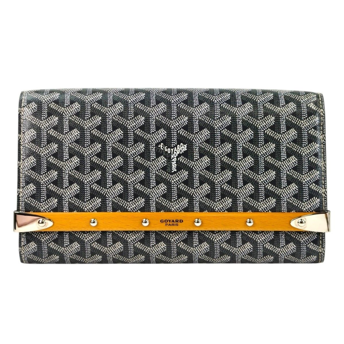 GOYARD ゴヤール モンテカルロ PM 2way クラッチバッグ ショルダー グレー レディース 管理番号：11364