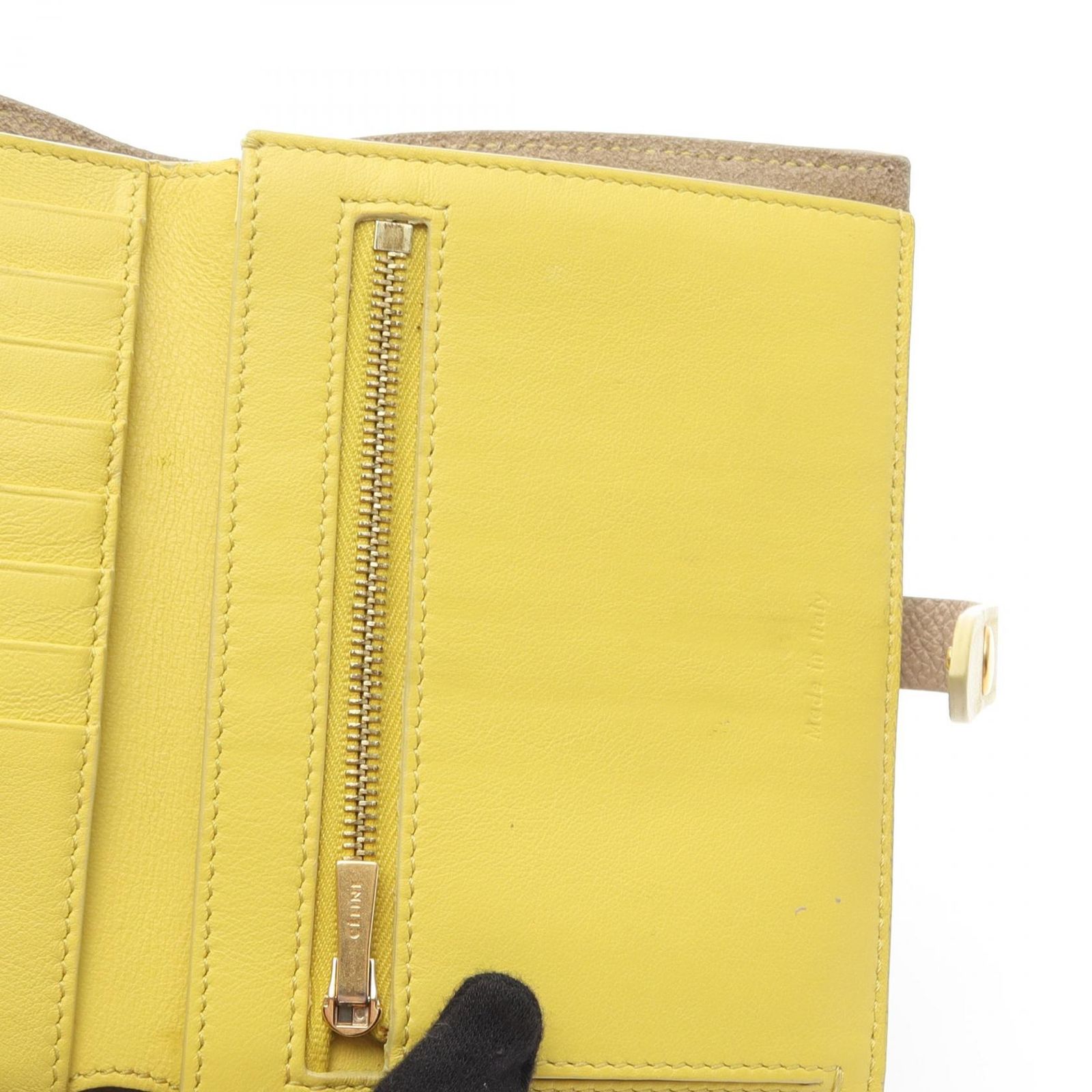 セリーヌ CELINE 二つ折り財布 ミディアムストラップ マルチ