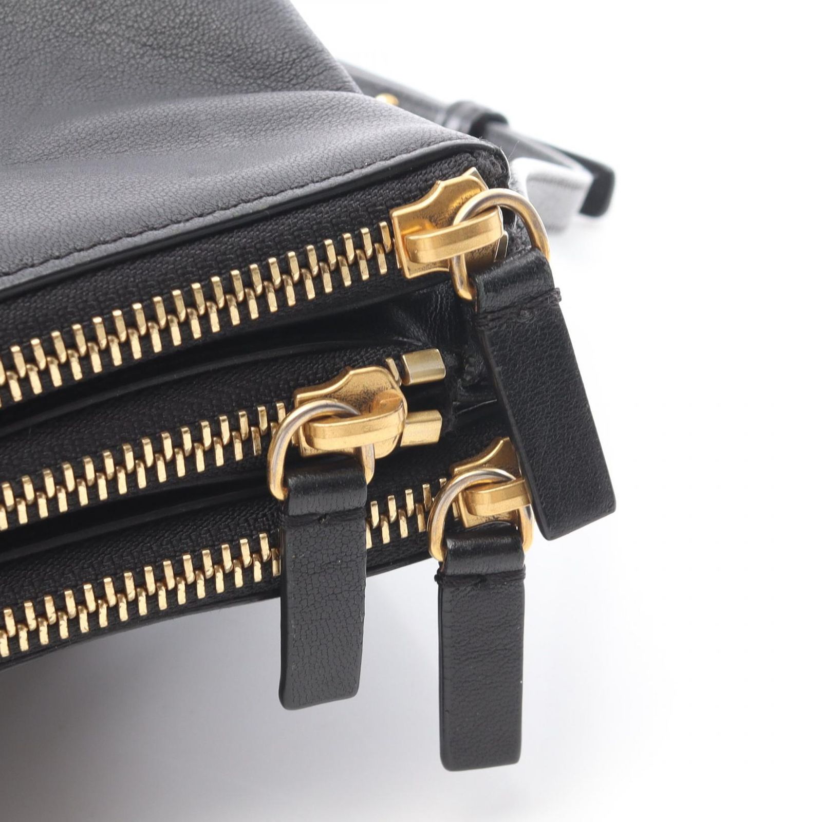 セリーヌ CELINE ショルダーバッグ TRIO LARGE トリオ ラージ ブラック