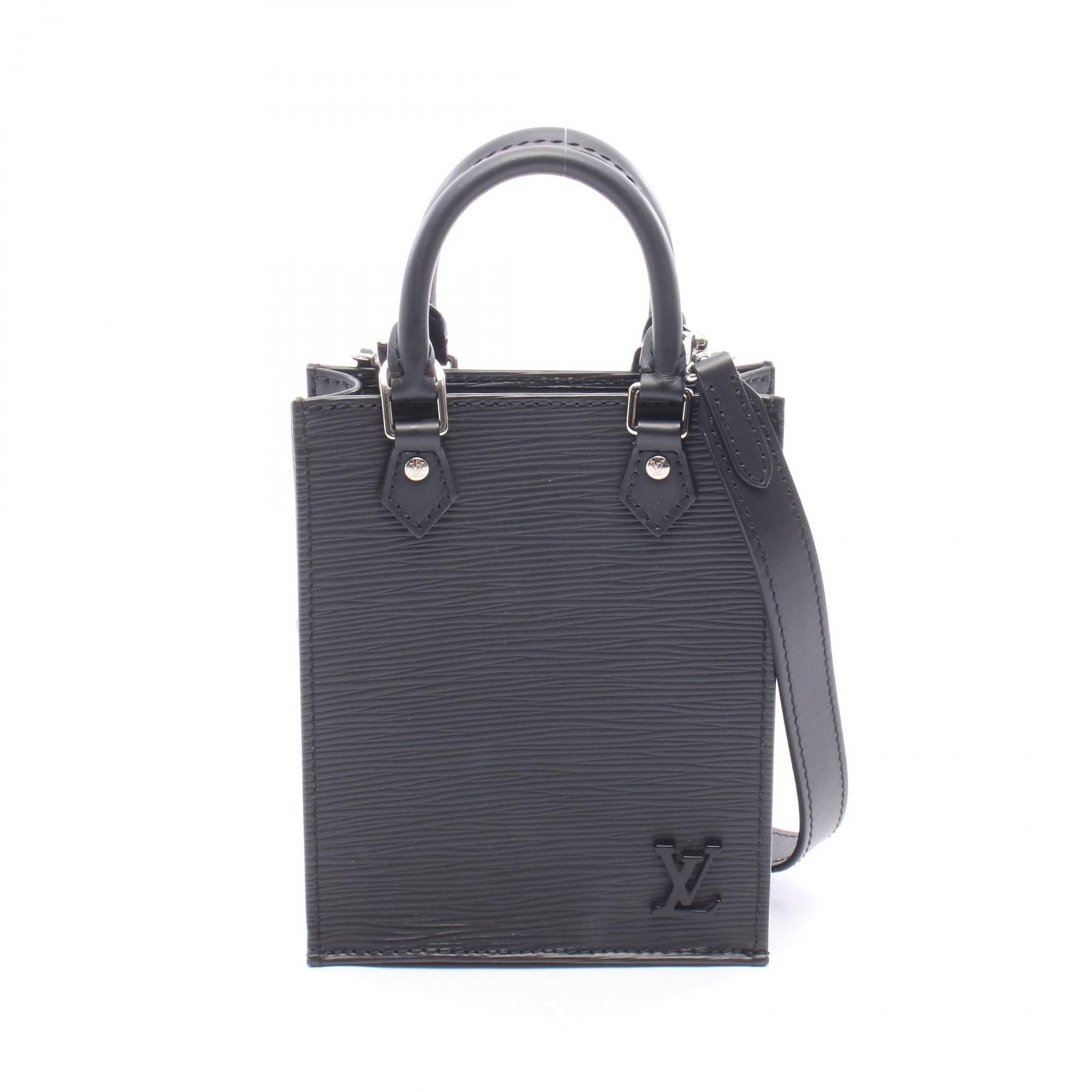 ルイ・ヴィトン LOUIS VUITTON ハンドバッグ プティット サックプラ エピ ノワール 2WAY M69441 ノワール レザー プティット・サックプラ レディース Used A