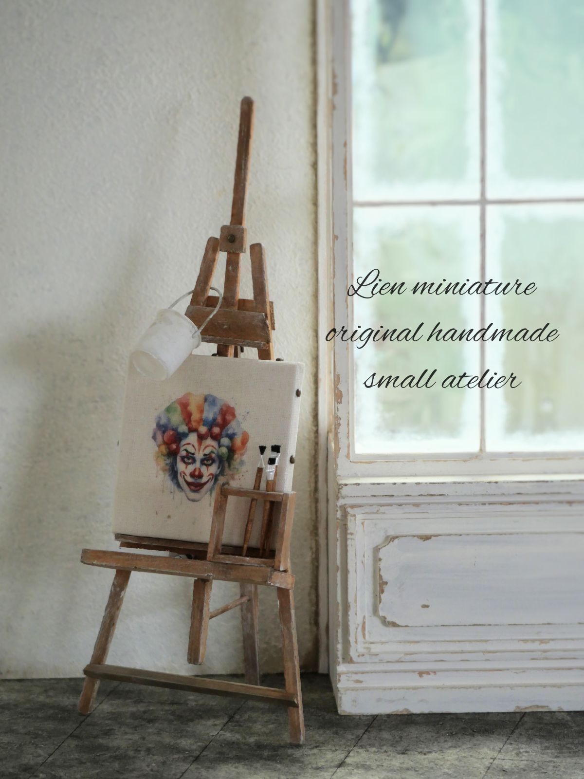 Lien miniature1/6ドール用画材セット（ピエロ）小さなアトリエ