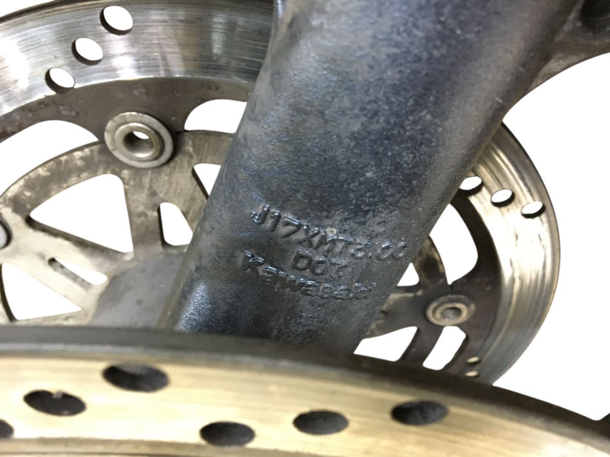 kawasaki ZX-4 ZX400G 前後 ホイール セット ディスク付 レストア