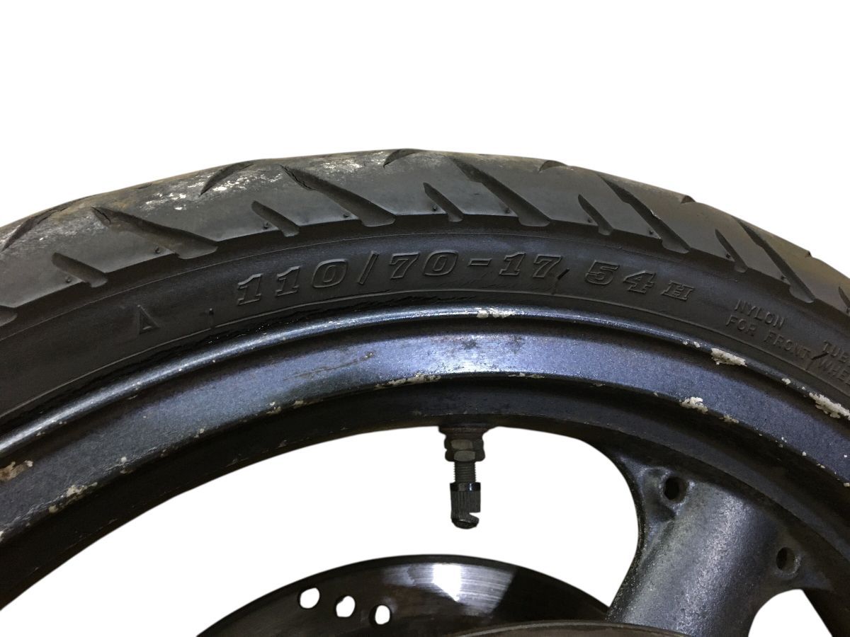 kawasaki ZX-4 ZX400G 前後 ホイール セット ディスク付 レストア