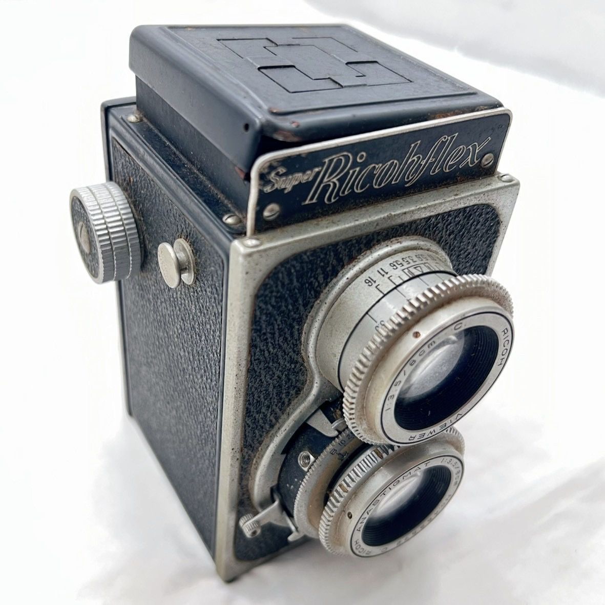 【希少】Super Ricohflex 二眼レフカメラ RICOH FLEX 二眼レフカメラ フィルムカメラ ヴィンテージ ジャンク