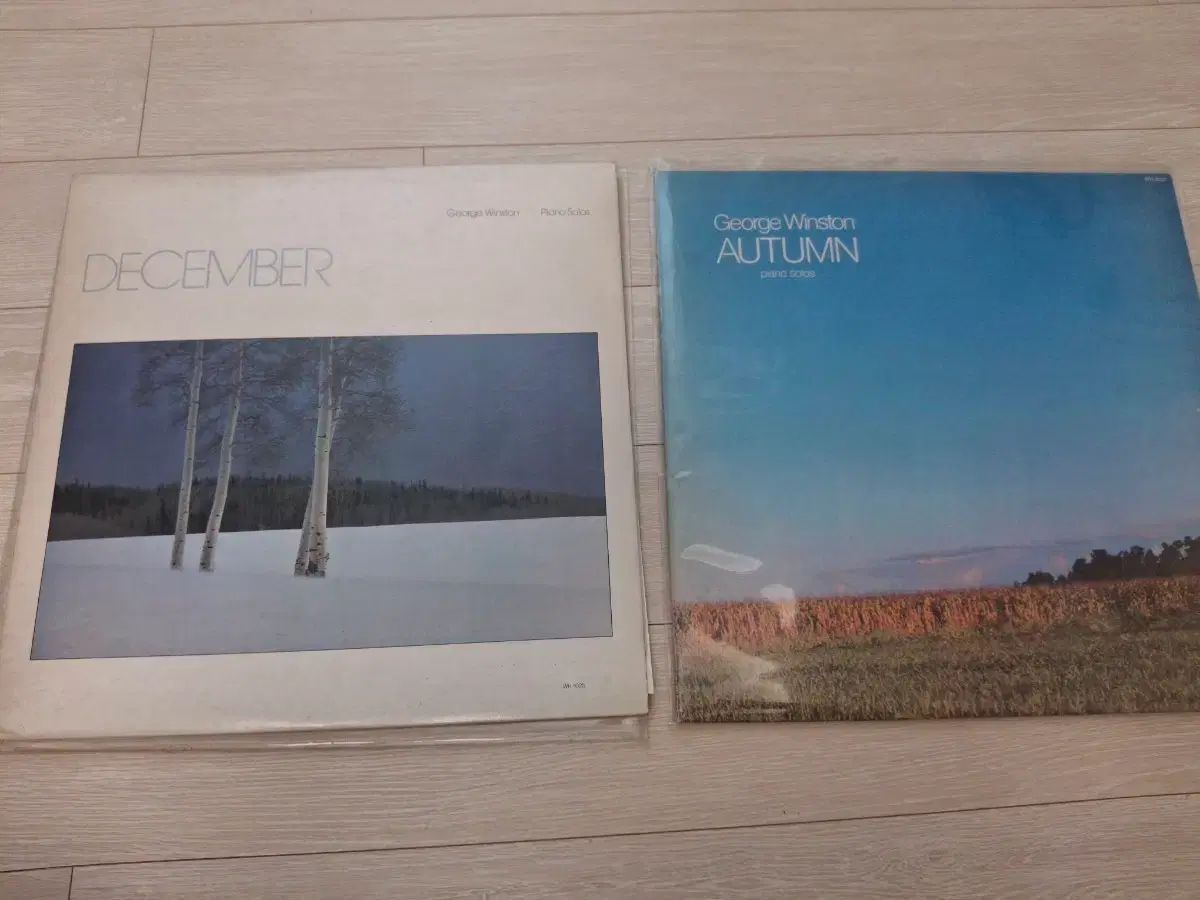 ジョージ ウィンストン December ／ Autumn LP 記録 CD 国内版