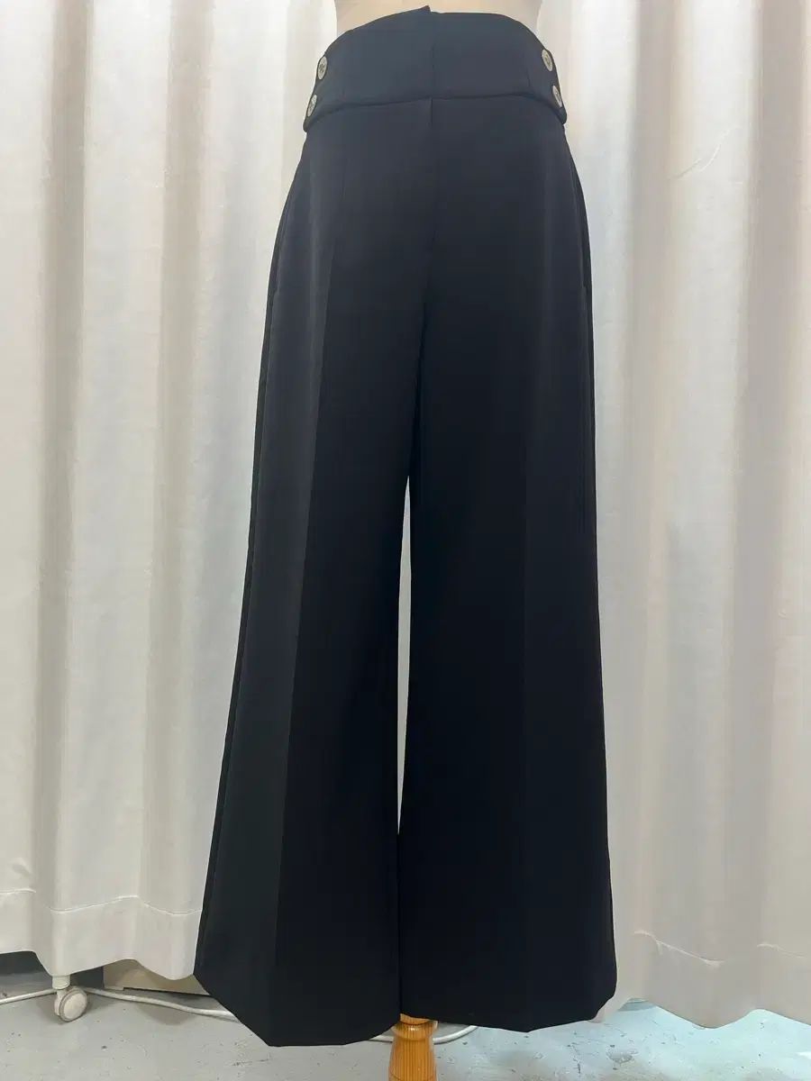 OBZEE オブジェ ワイド スラックス ブラック 55 新品級 The HANDSOME 正規品