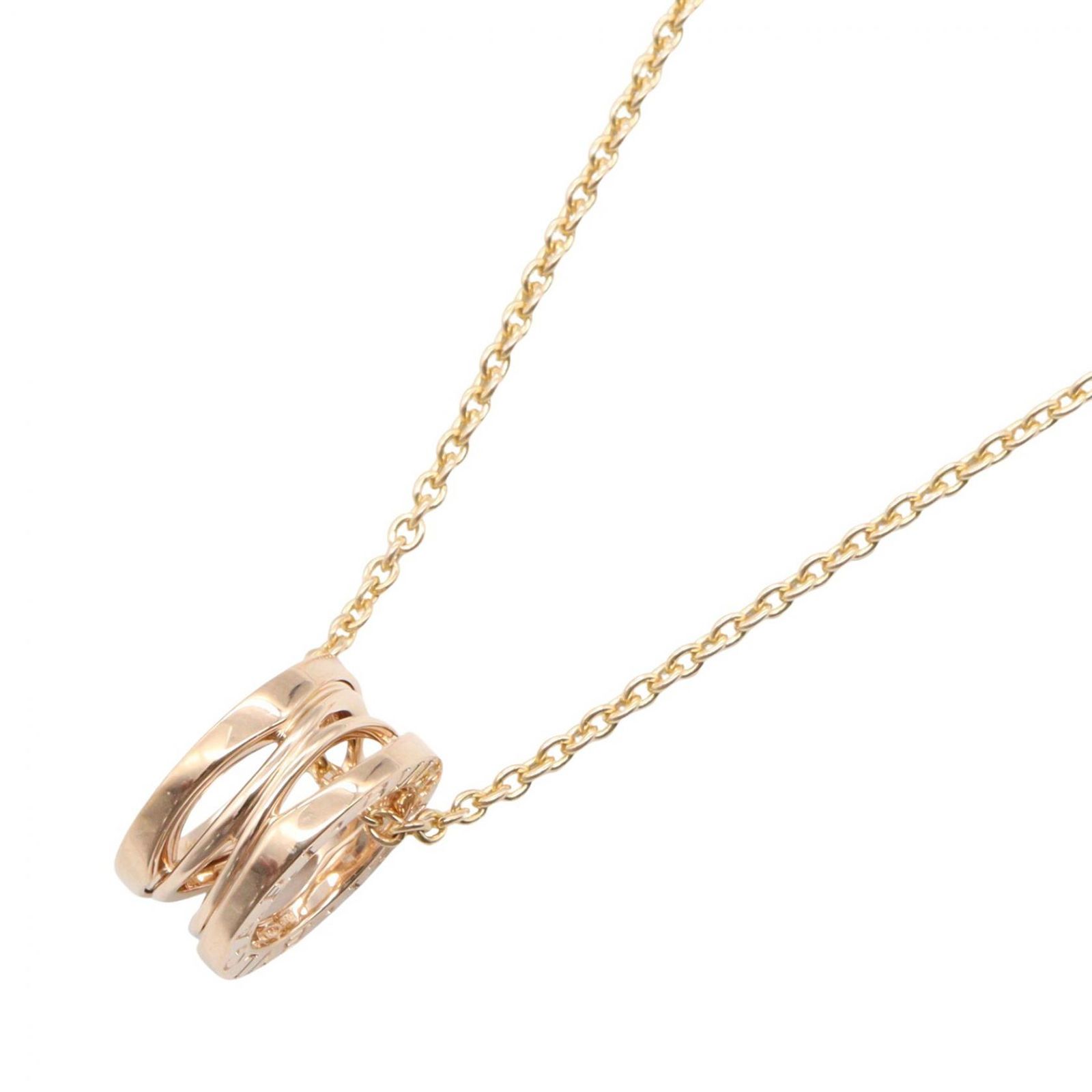 ブルガリ BVLGARI ネックレス B-zero1 ビーゼロワン デザインレジェンド ネックレス 首回334.5~51㎝ K18PG(ピンクゴールド) B-zero1 デザインレジェンド ネックレス