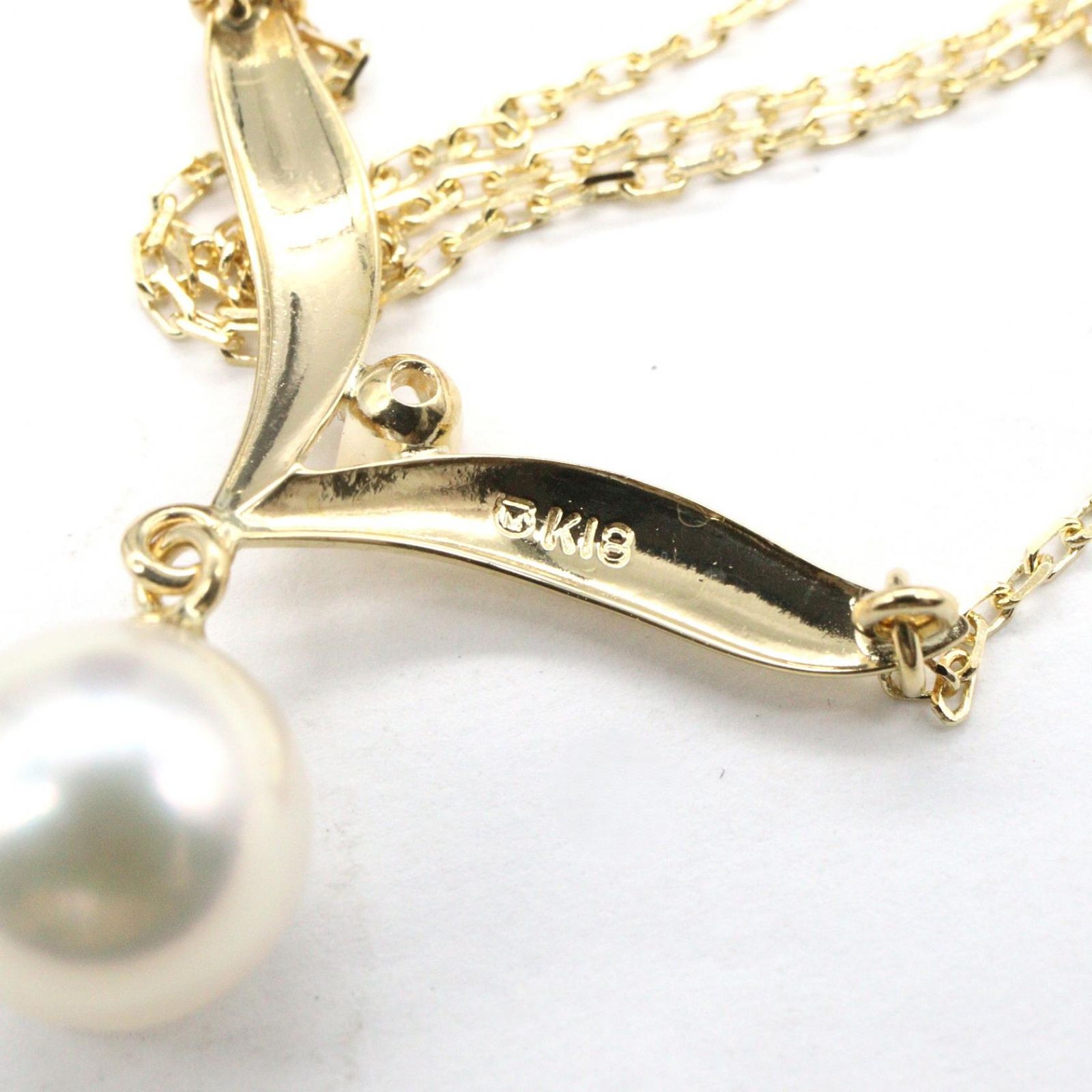 ミキモト MIKIMOTO ネックレス アコヤパール ネックレス 1PD 首回42 