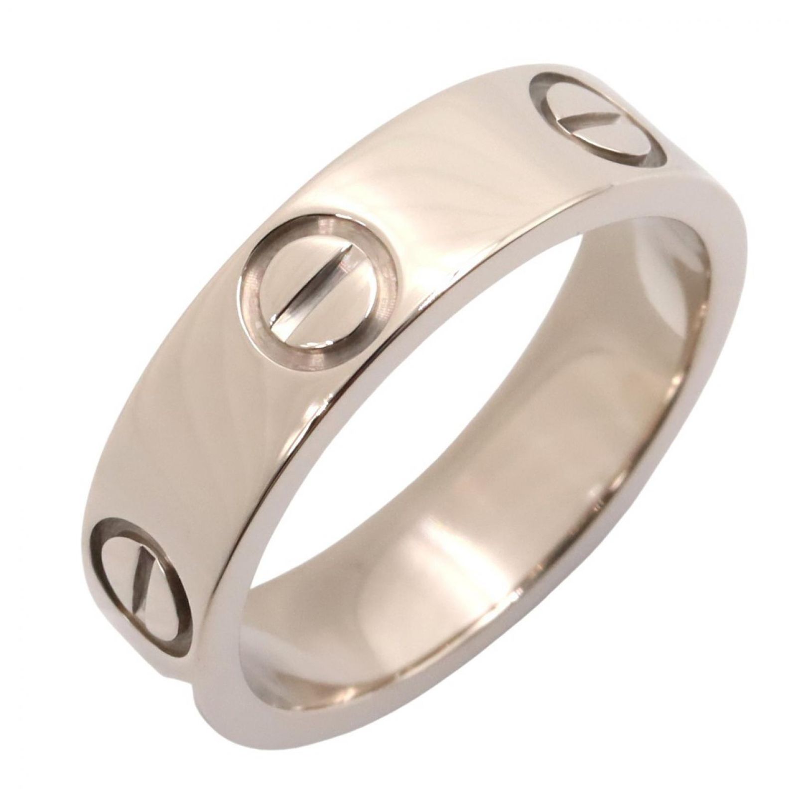カルティエ CARTIER リング・指輪 ラブリング K18WG（ホワイトゴールド） ラブリング レディース Used A
