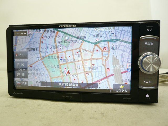 【中古】 HDMI対応 2025年版 カロッツェリア AVIC-RW99 メモリーナビ 地デジ/フルセグ/DVD/CD/SD/iPod/USB/ブルートゥース/ハンズフリー
