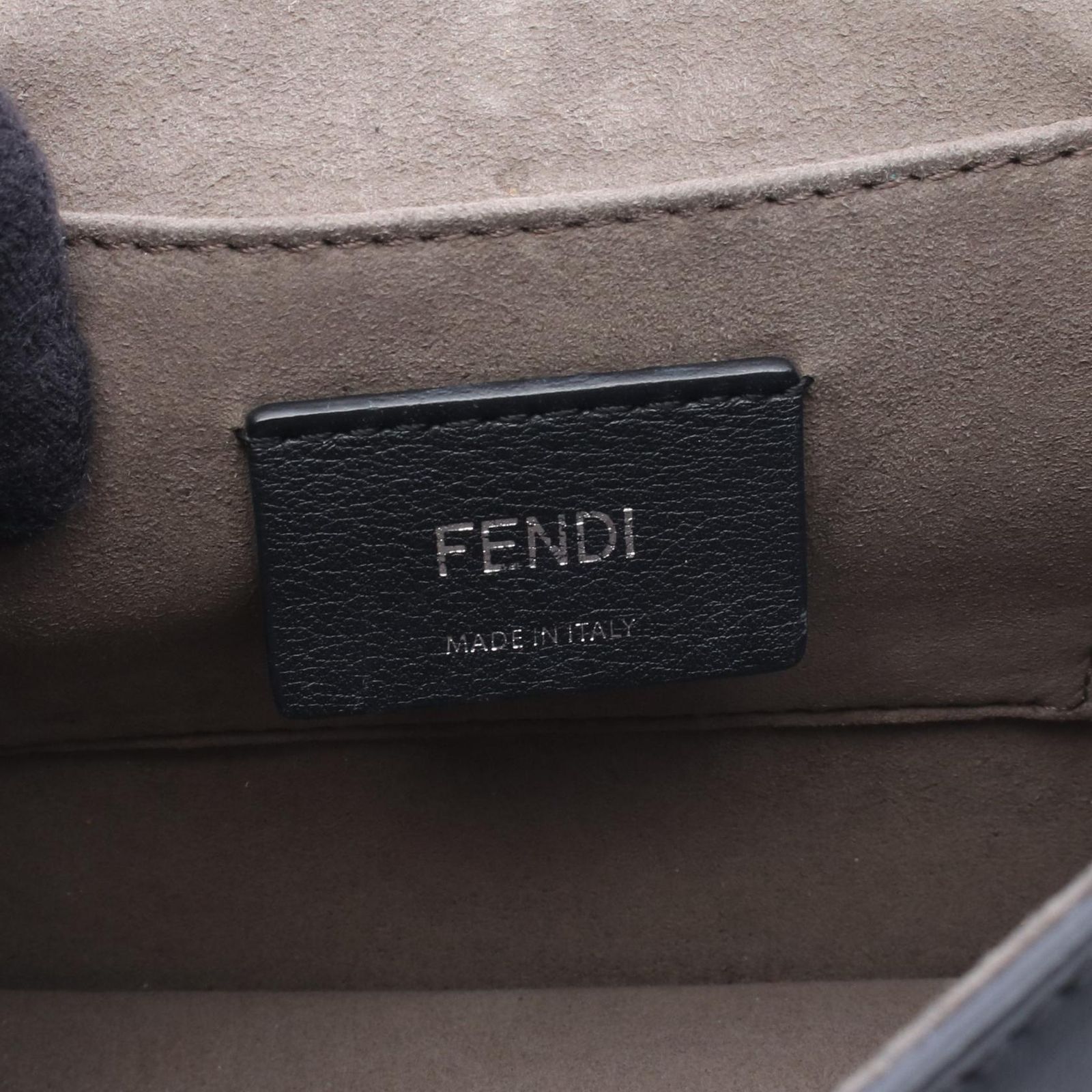 フェンディ FENDI ショルダーバッグ キャナイ エフ 8BT286 ブラック 