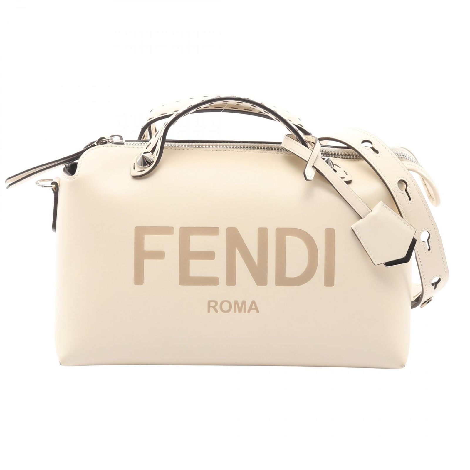 フェンディ FENDI ハンドバッグ BY THE WAY MEDIUM バイザウェイ ミディアム 2WAY 8BL146 オフホワイト レザー バイザウェイ ミディアム レディース Used A