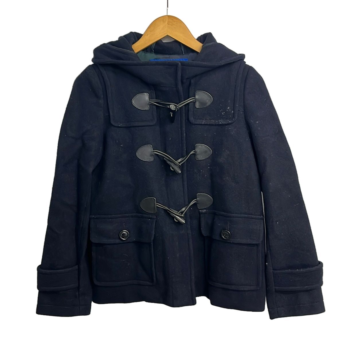 極美品　ブルーレーベルクレストブリッジ　ブルー　ダッフル38 BLUE LABEL CRESTBRIDGE(ブルーレーベルクレストブリッジ) ダッフル