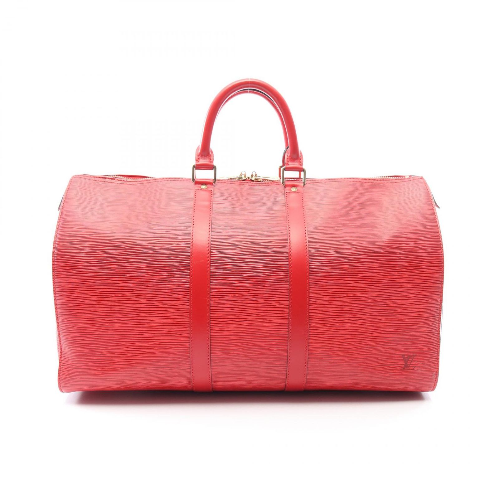 ルイ・ヴィトン LOUIS VUITTON ボストンバッグ キーポル45 エピ カスティリアンレッド M42967 カスティリアンレッド レザー キーポル45 ユニセックス Used B