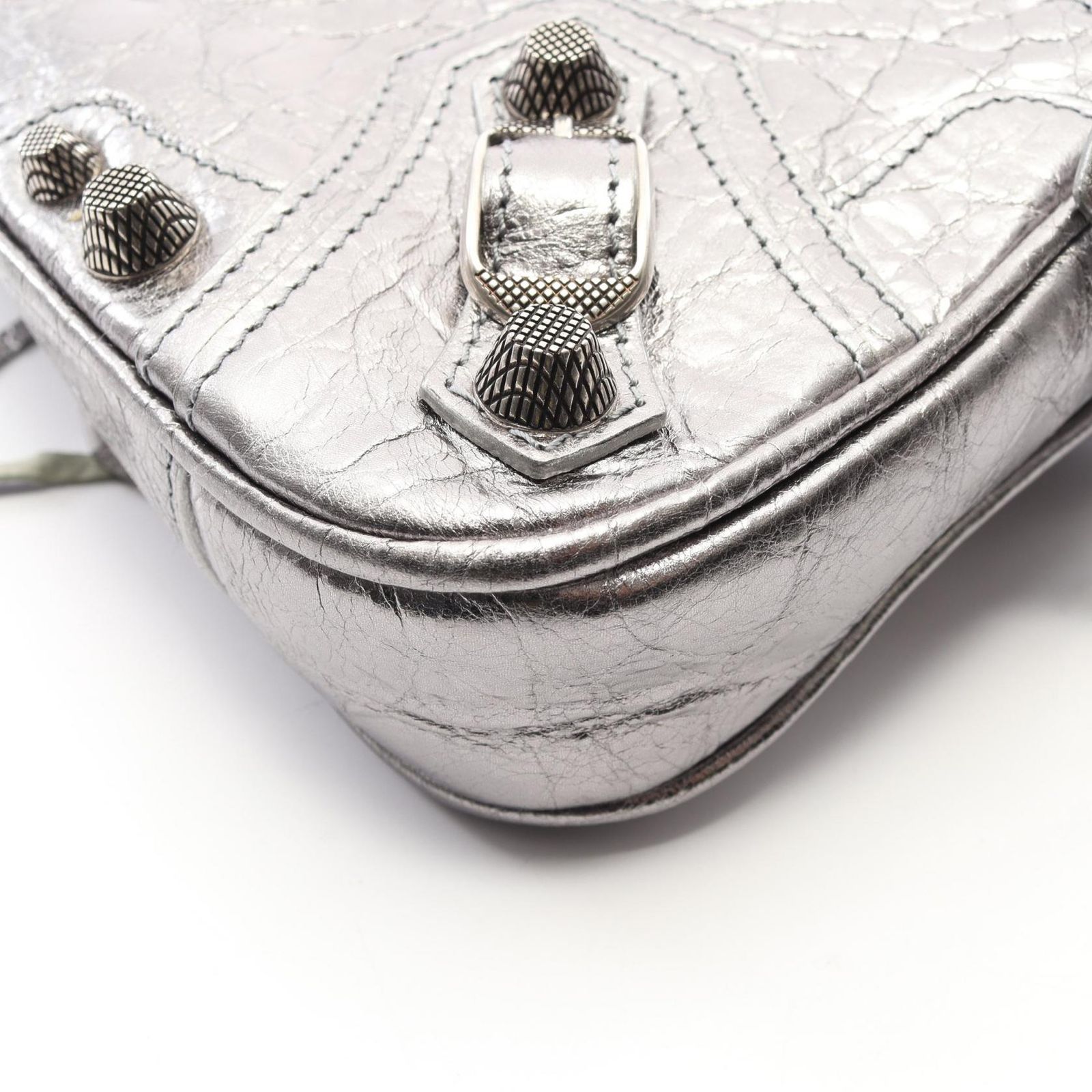 BALENCIAGA シルバーショルダーバッグ 【公式通販】