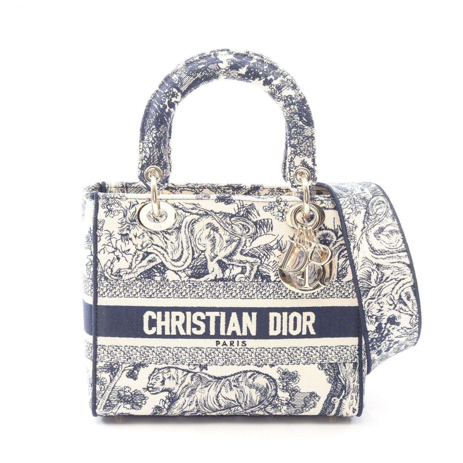 ハンドバッグディオール Dior ハンドバッグ LADY D-LITE ミディアム 