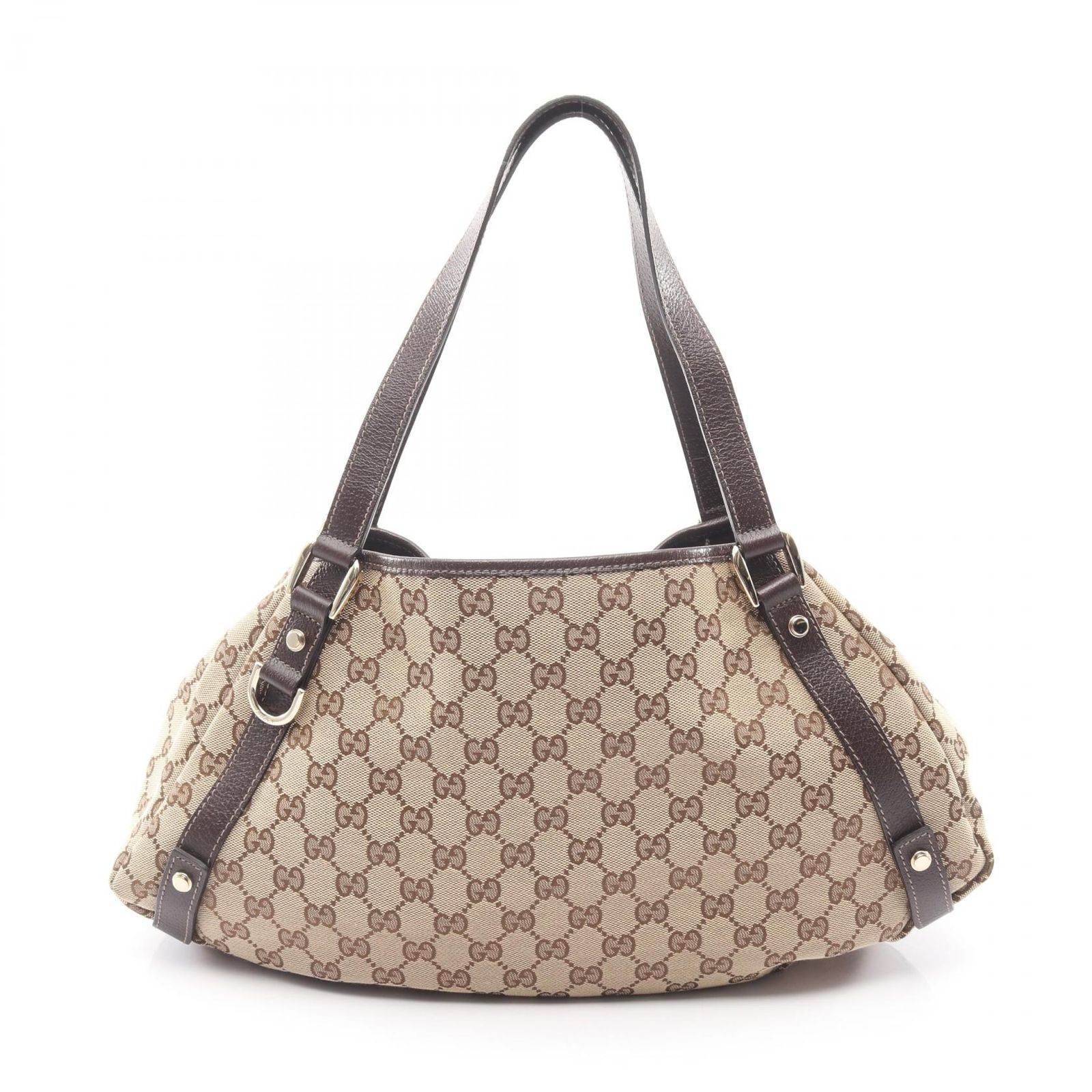 グッチ GUCCI ショルダーバッグ アビー GGキャンバス 130736 ベージュ