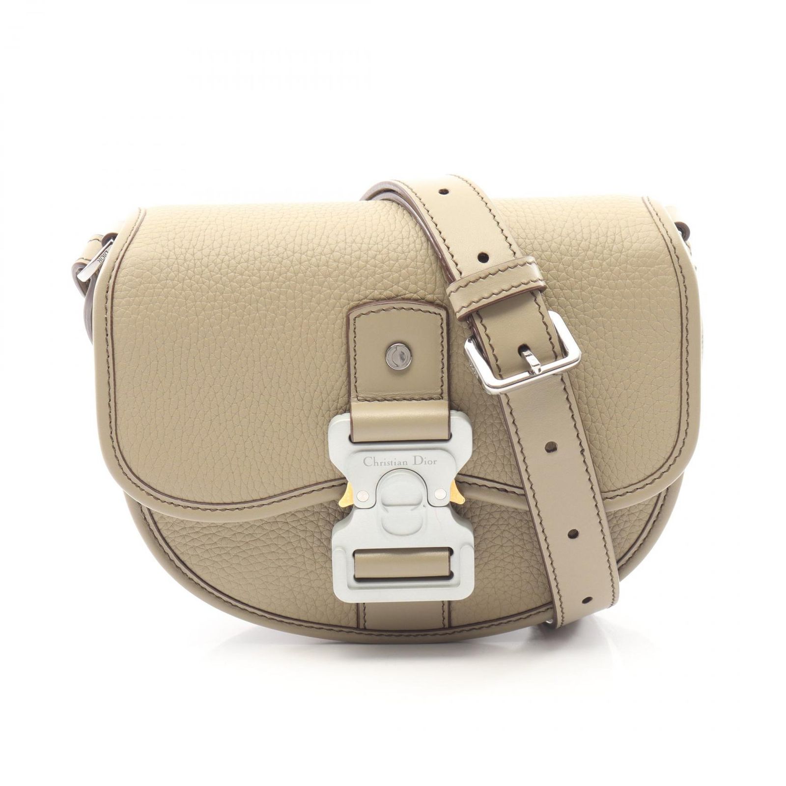 ディオール Dior ショルダーバッグ GALLOP ギャロップ ミニ ベージュ レザー ギャロップ ミニ ショルダーバッグ レディース Used A