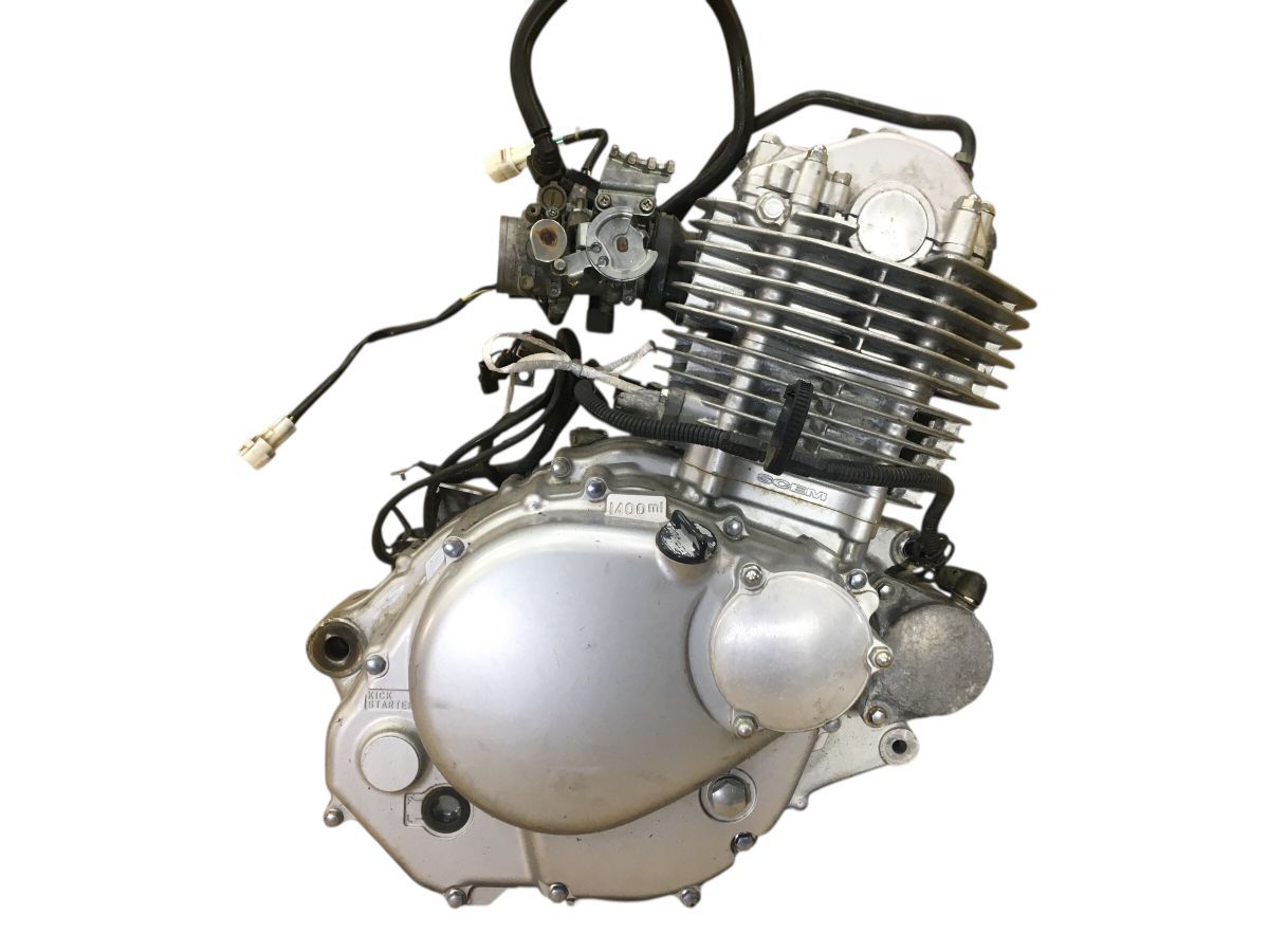 SUZUKI　グラストラッカー　FI　NJ4DA　実動　エンジン　スロットルボディ付　レストア　カスタムベースにも　圧縮12Ｋ（中古）2908-Z4909