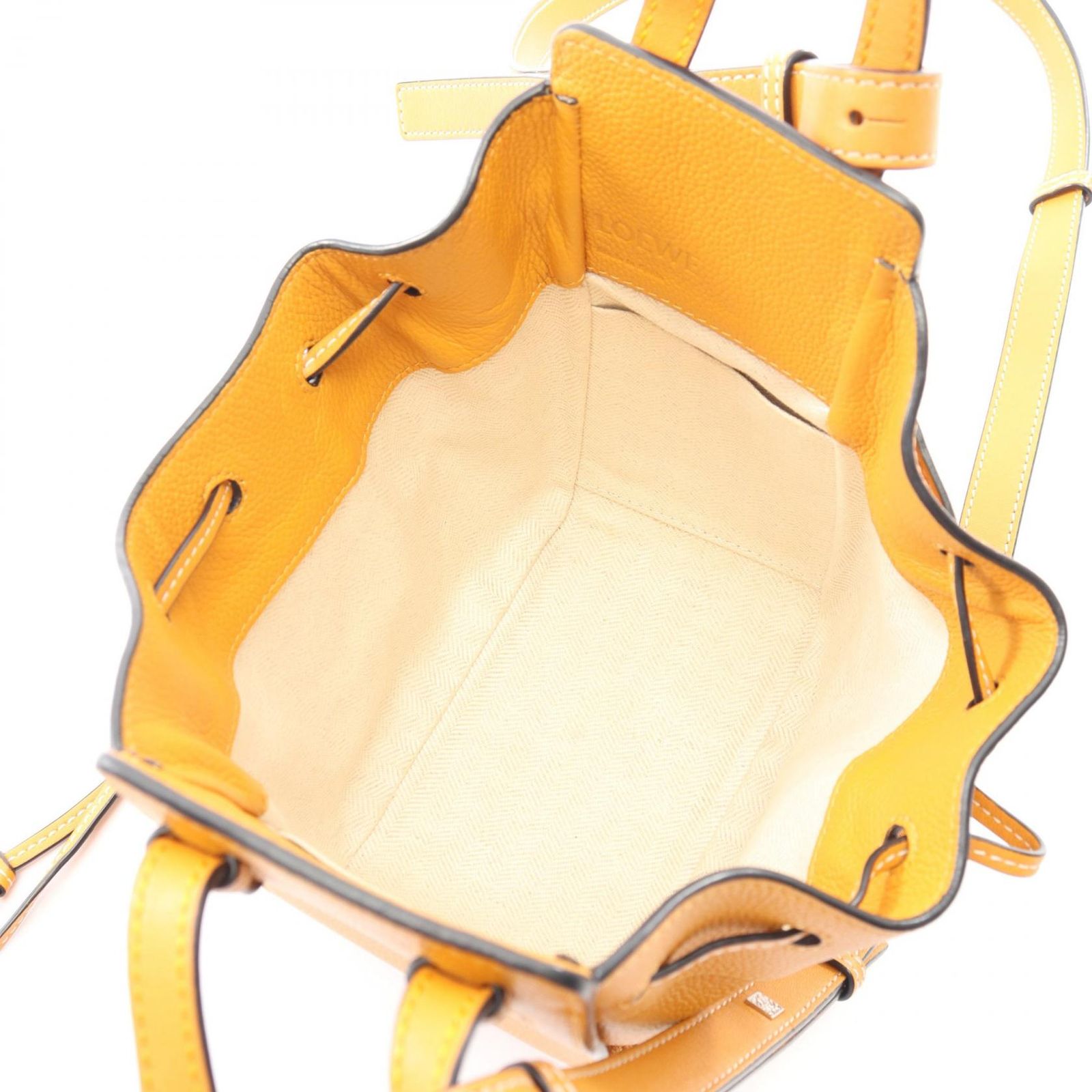 ロエベ LOEWE ハンドバッグ ハンモック ドローストリングバッグ ミニ 