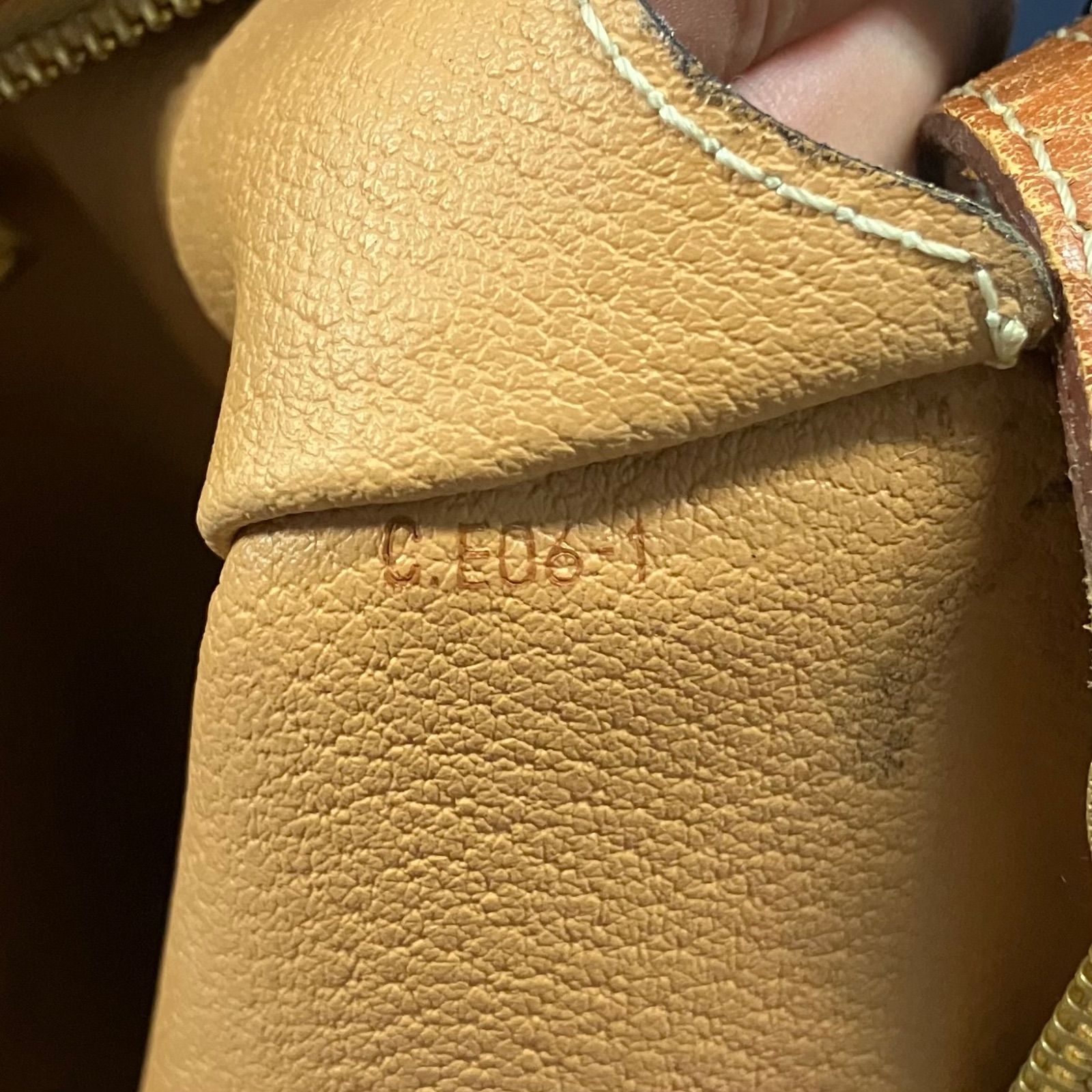 美品 CELINE マカダム柄 ショルダーバッグ CELINE（セリーヌ） ショルダーバッグ マカダム デニム ブルー