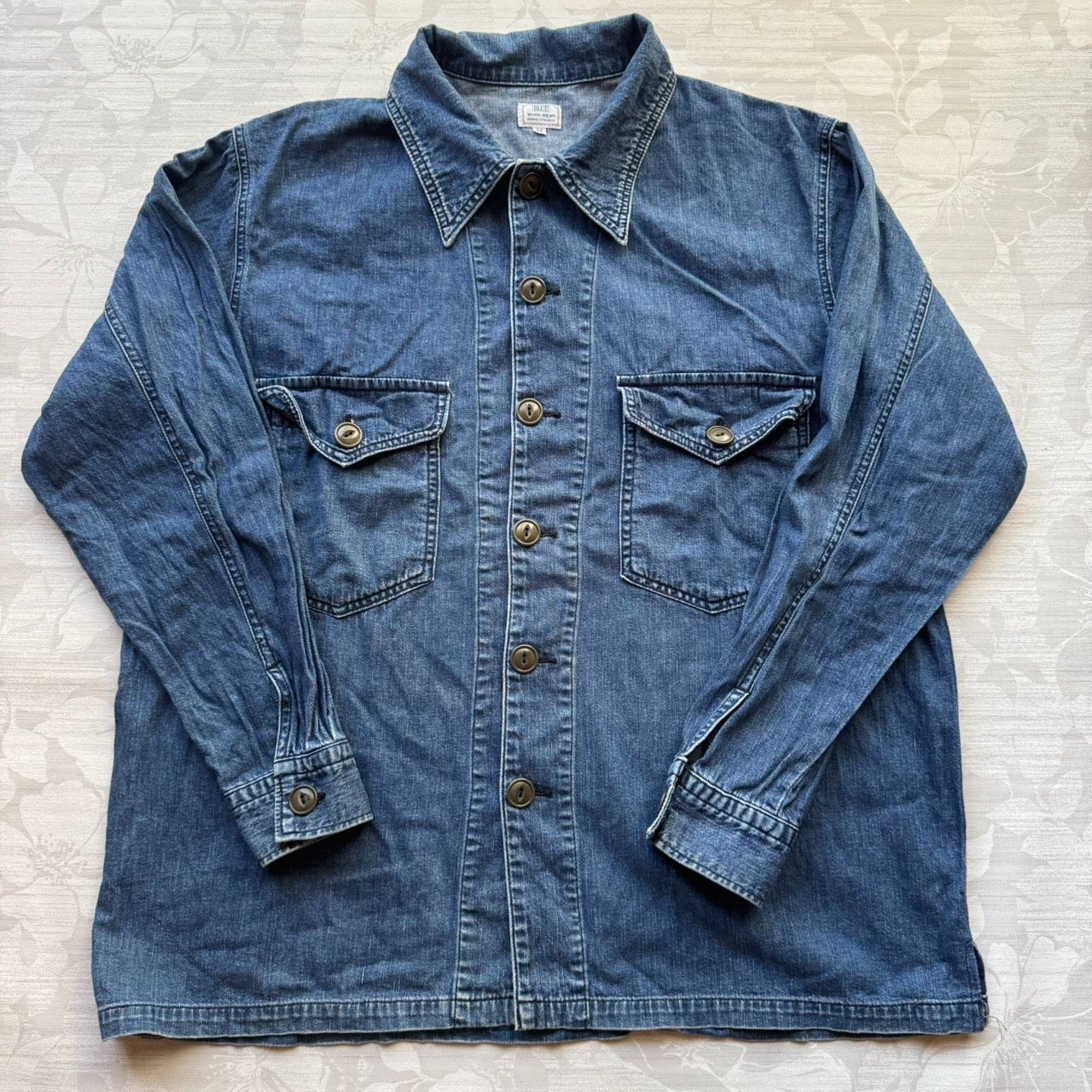 JOHNBULL ジョンブル BLUE WORK WEAR デニムジャケット Mサイズ - メルカリ