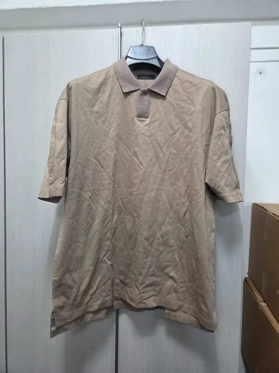 JILL STUART NEW YORK カラーTシャツ XL ベージュ