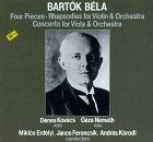 【CD】Four Pieces for Orchestra / Rhapsodies for Violin