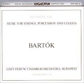 【CD】Music for Strings, Percussion & Celesta